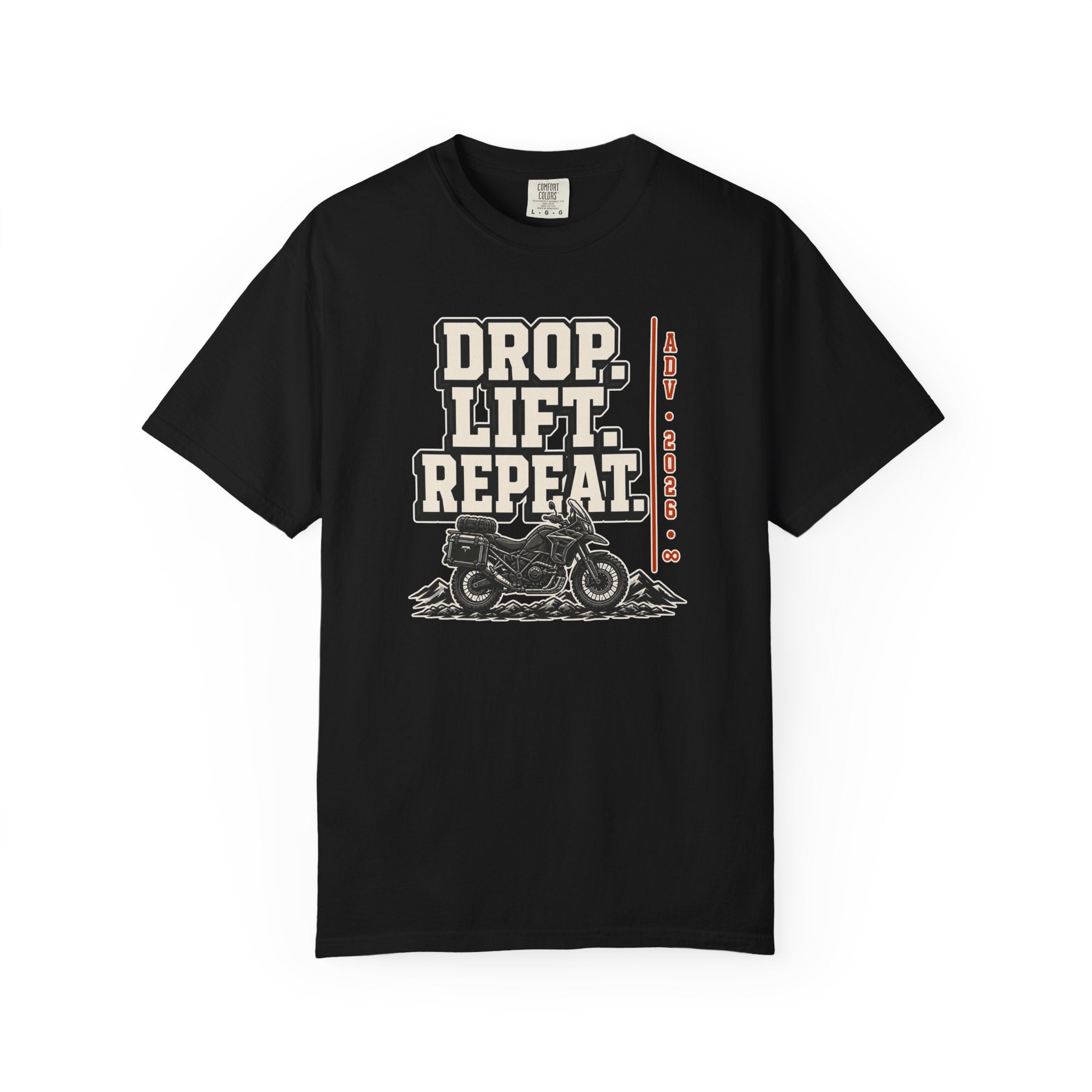 Drop. Lift. Repeat Bold T-Shirt