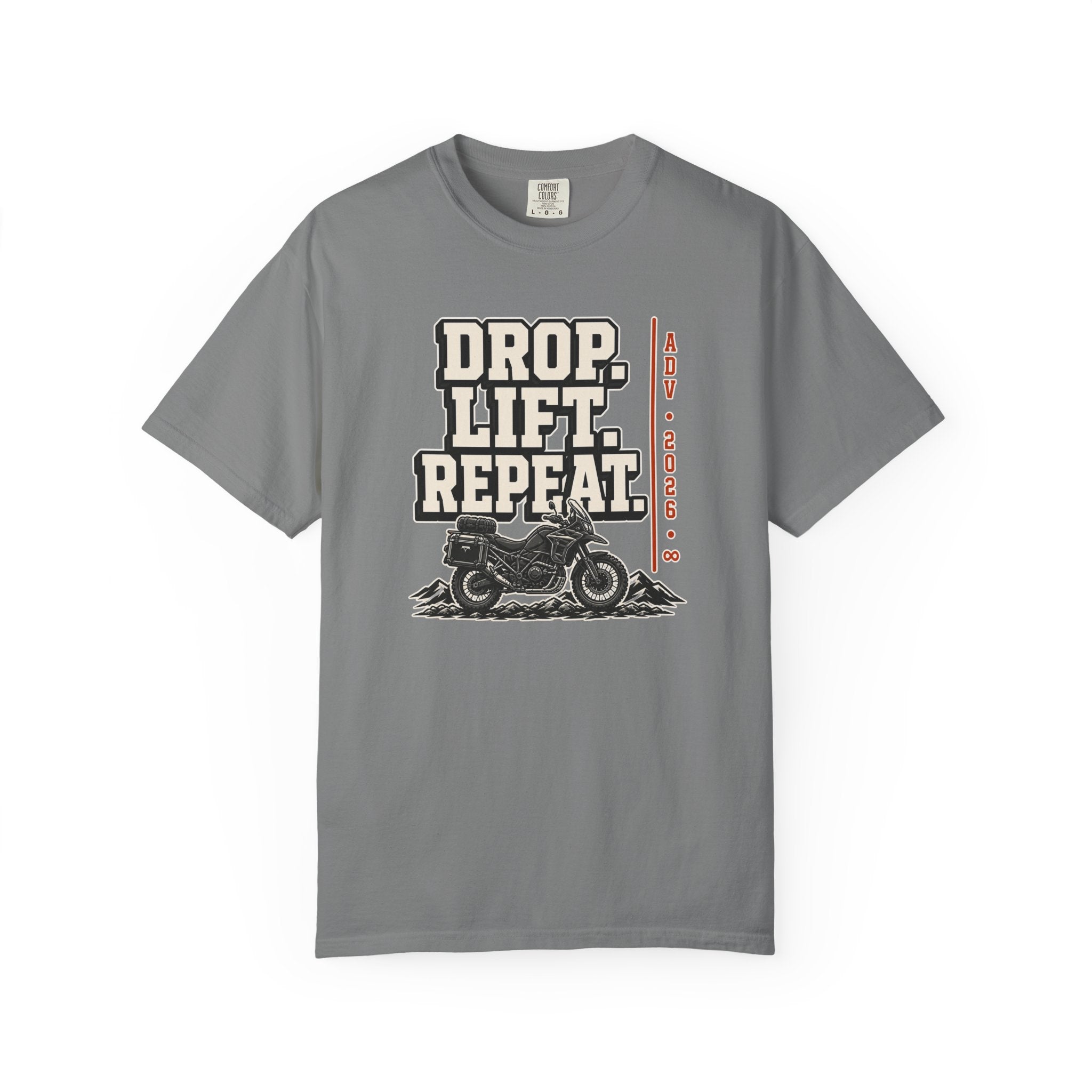 Drop. Lift. Repeat Bold T-Shirt