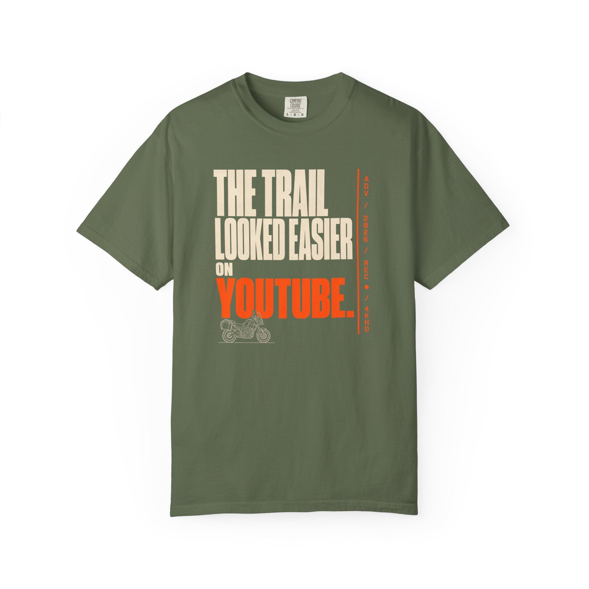 Trail Looked Easier On Youtube T-Shirt