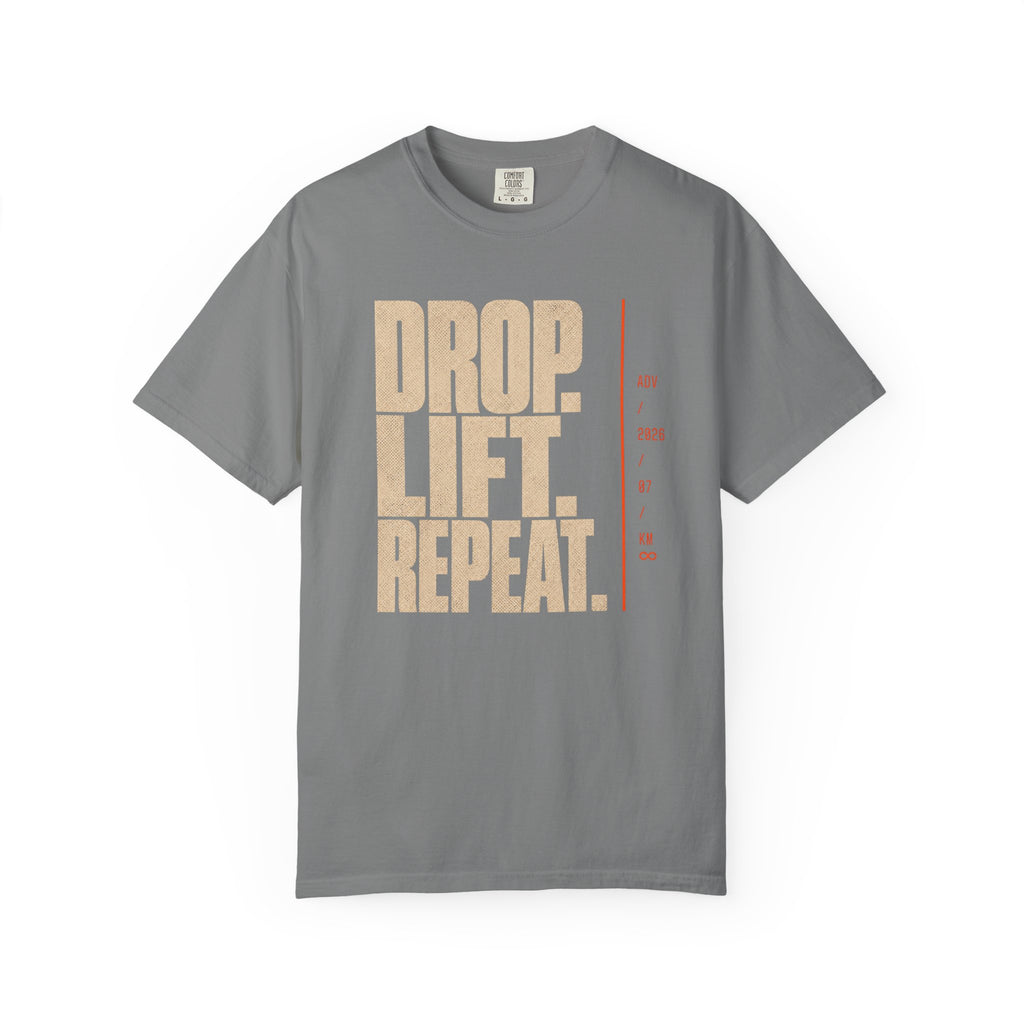 Drop. Lift. Repeat Bold T-Shirt