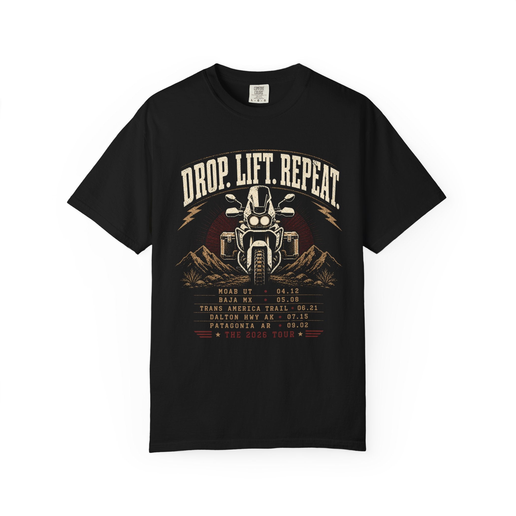Drop. Lift. Repeat Tour T-Shirt