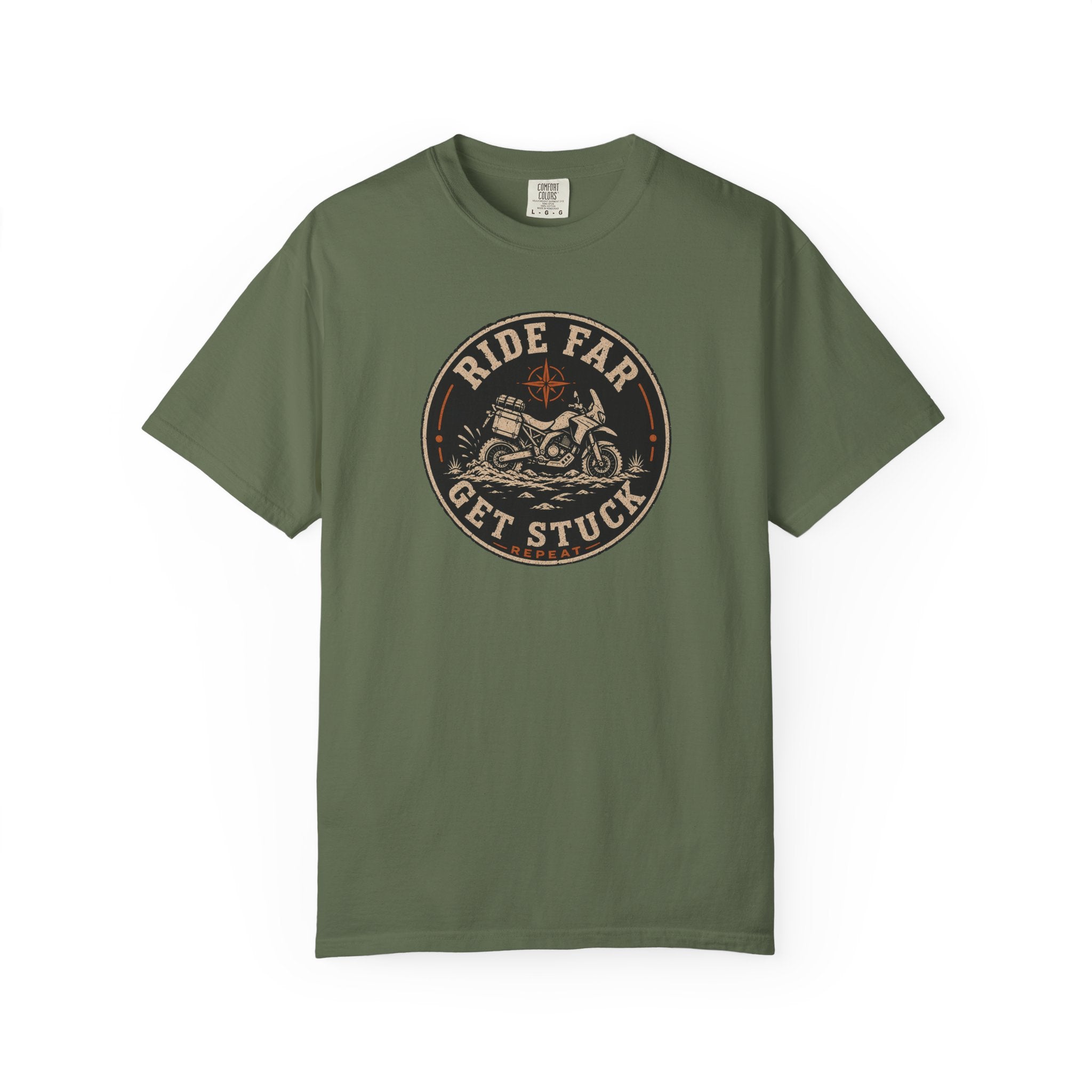 Ride Far, Get Stuck, Repeat T-Shirt