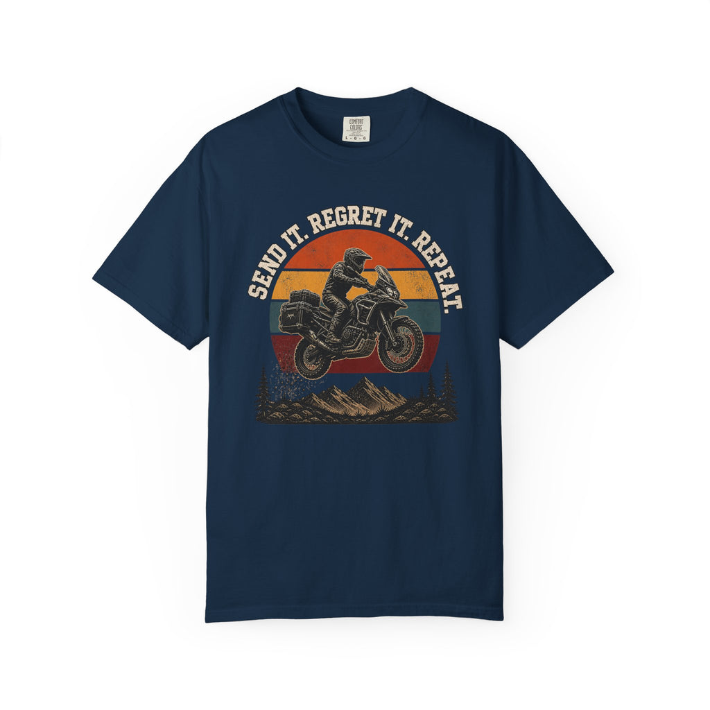 Send It. Regret It. Repeat Vintage Sundown T-Shirt
