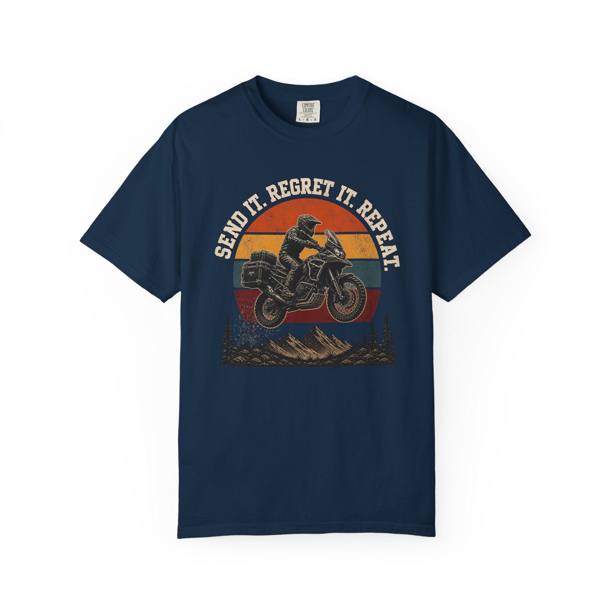 Send It. Regret It. Repeat Vintage Sundown T-Shirt