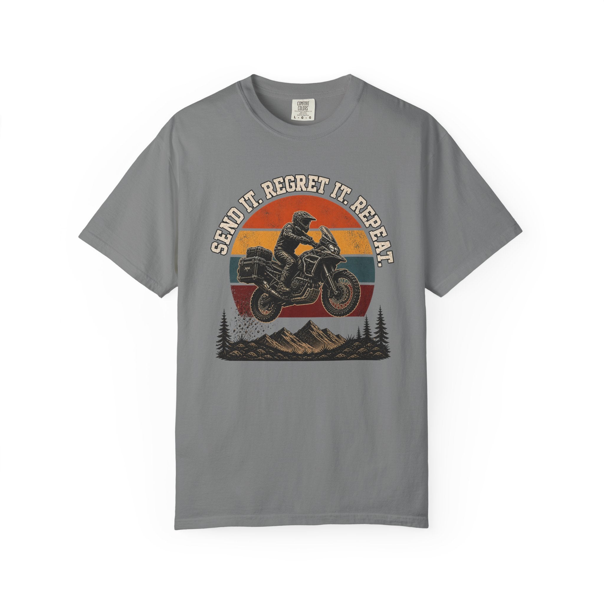 Send It. Regret It. Repeat Vintage Sundown T-Shirt