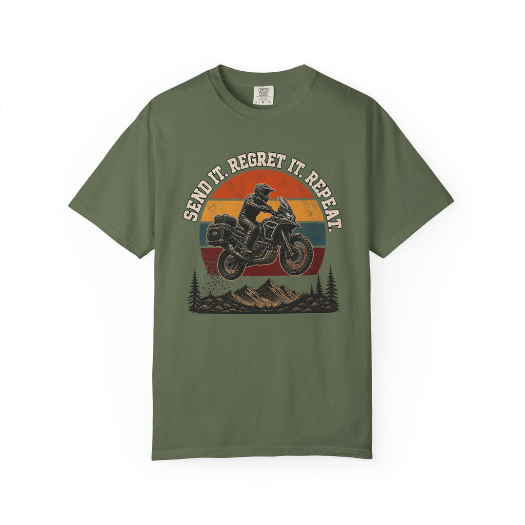 Send It. Regret It. Repeat Vintage Sundown T-Shirt