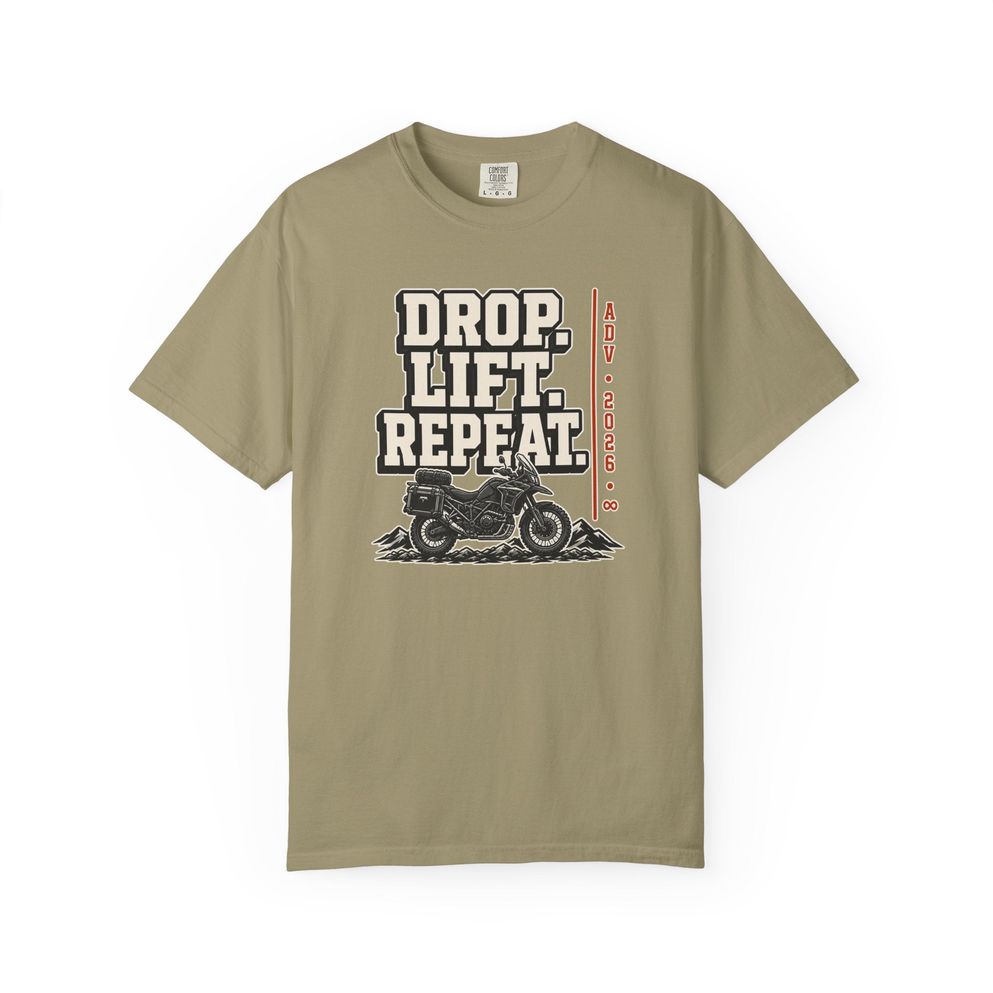 Drop. Lift. Repeat Bold T-Shirt