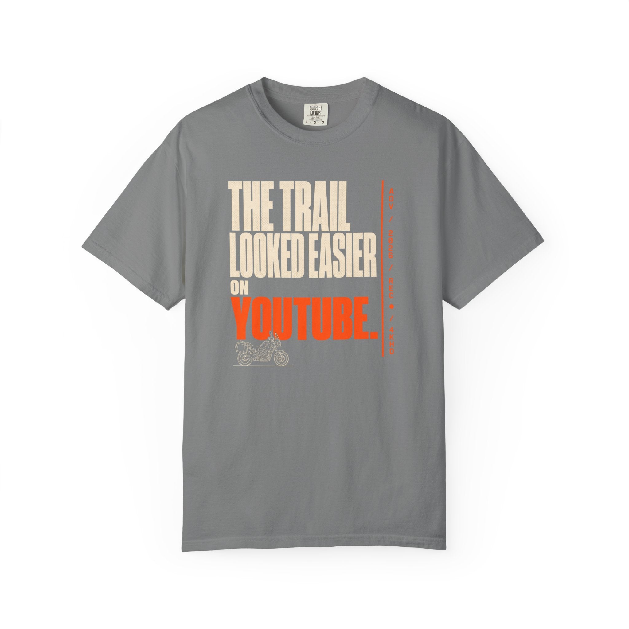 Trail Looked Easier On Youtube T-Shirt
