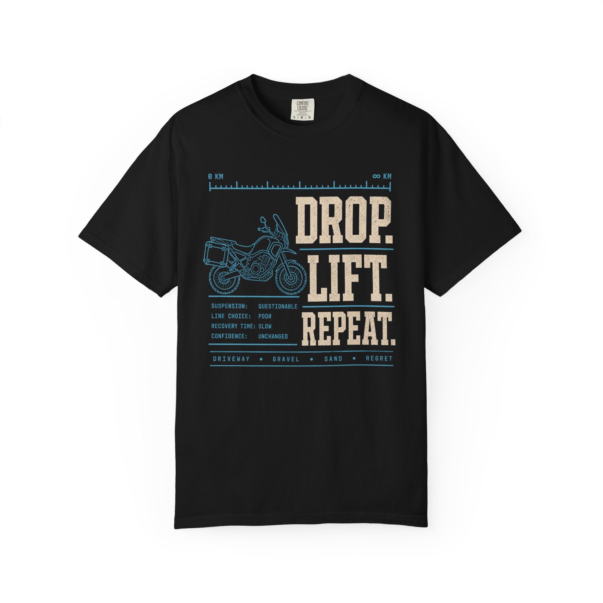 Drop. Lift. Repeat. Blueprint T-Shirt