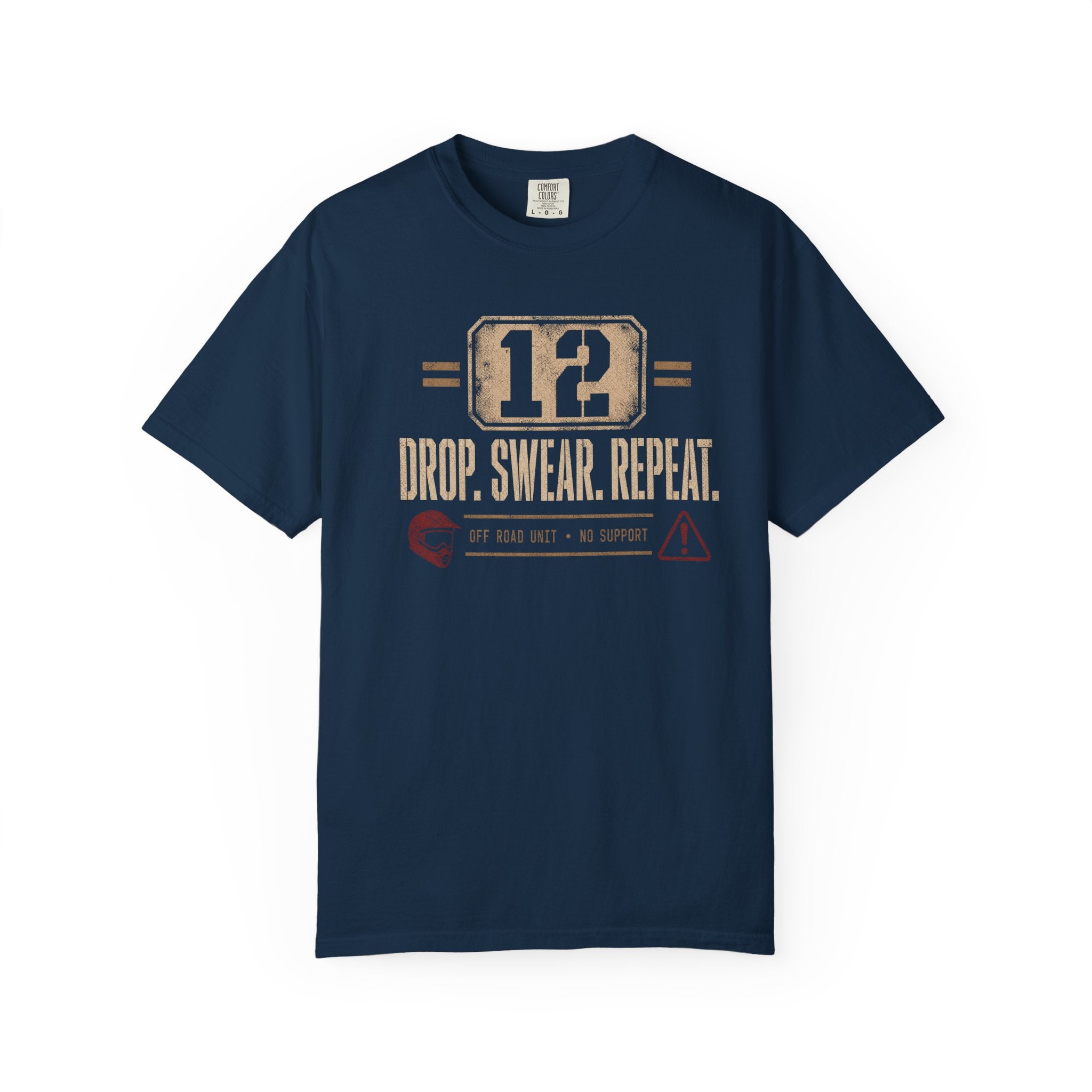 Drop. Swear. Repeat. Rally T-Shirt