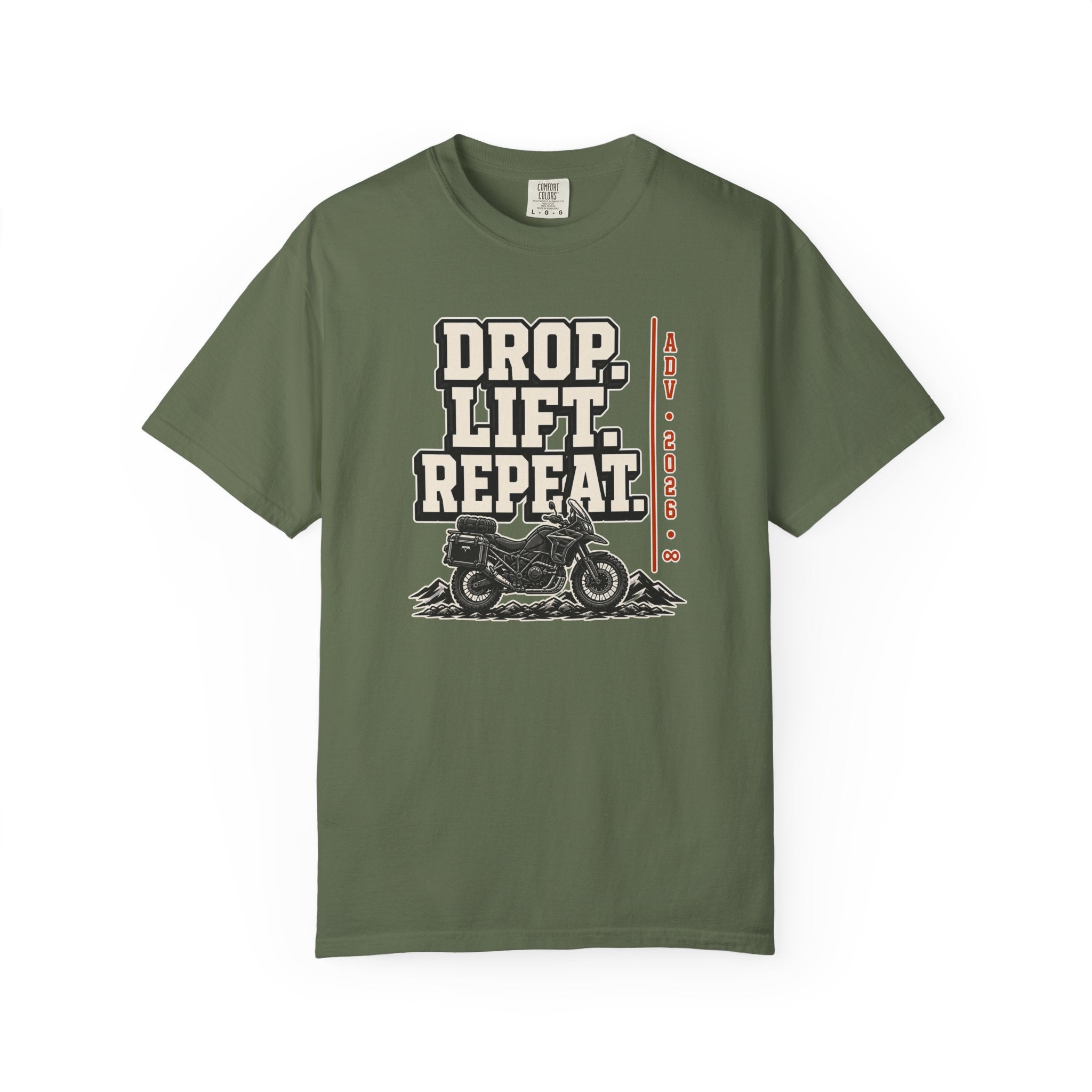 Drop. Lift. Repeat Bold T-Shirt