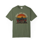 Drop. Lift. Repeat. Retro Sunset T-Shirt