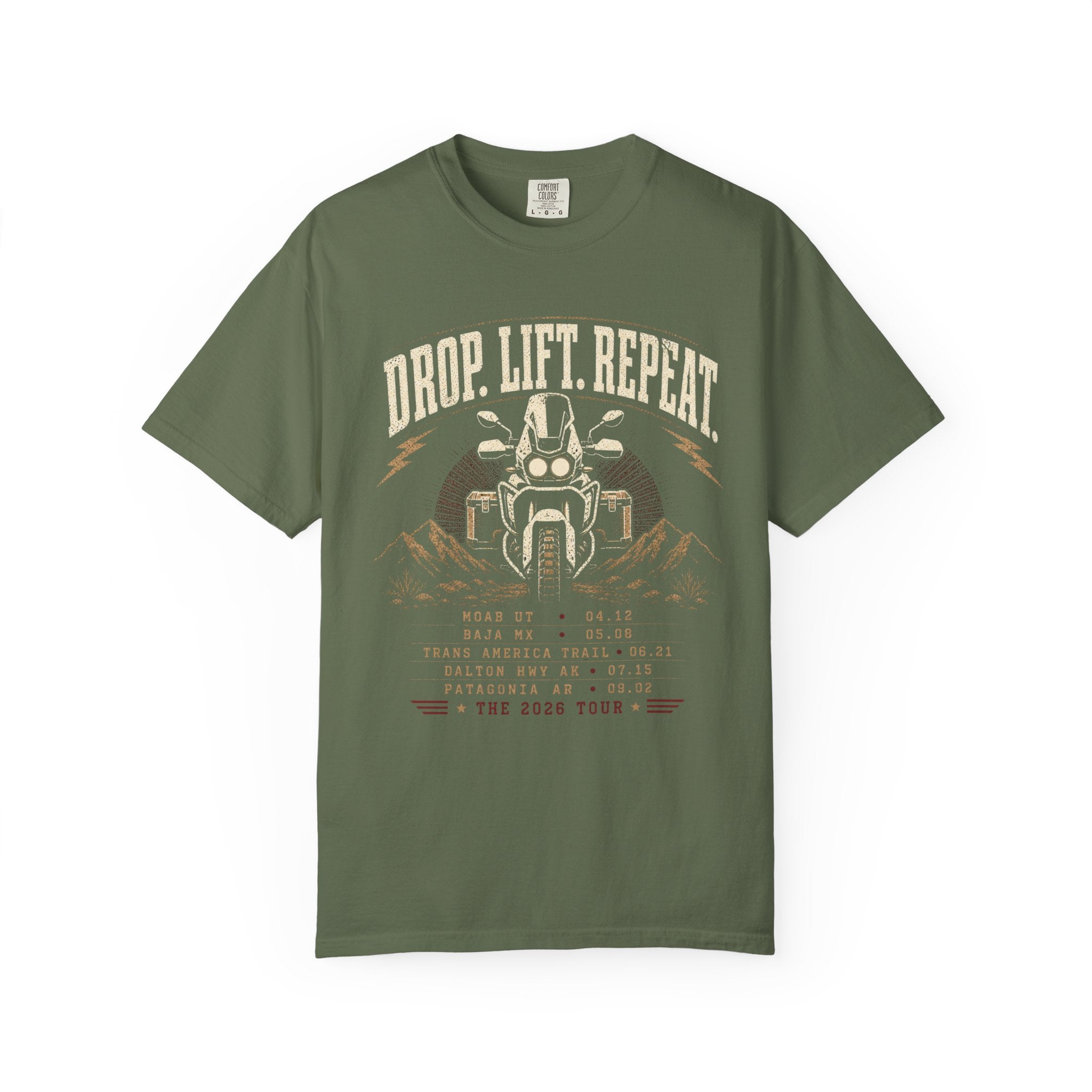 Drop. Lift. Repeat Tour T-Shirt