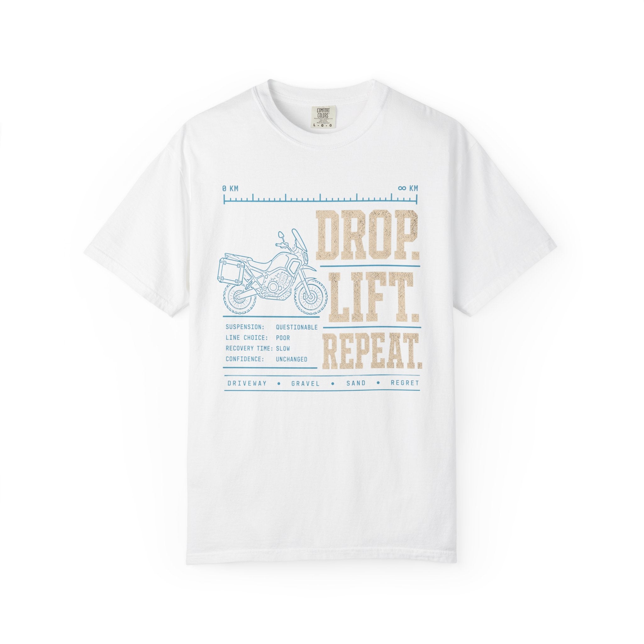 Drop. Lift. Repeat. Blueprint T-Shirt