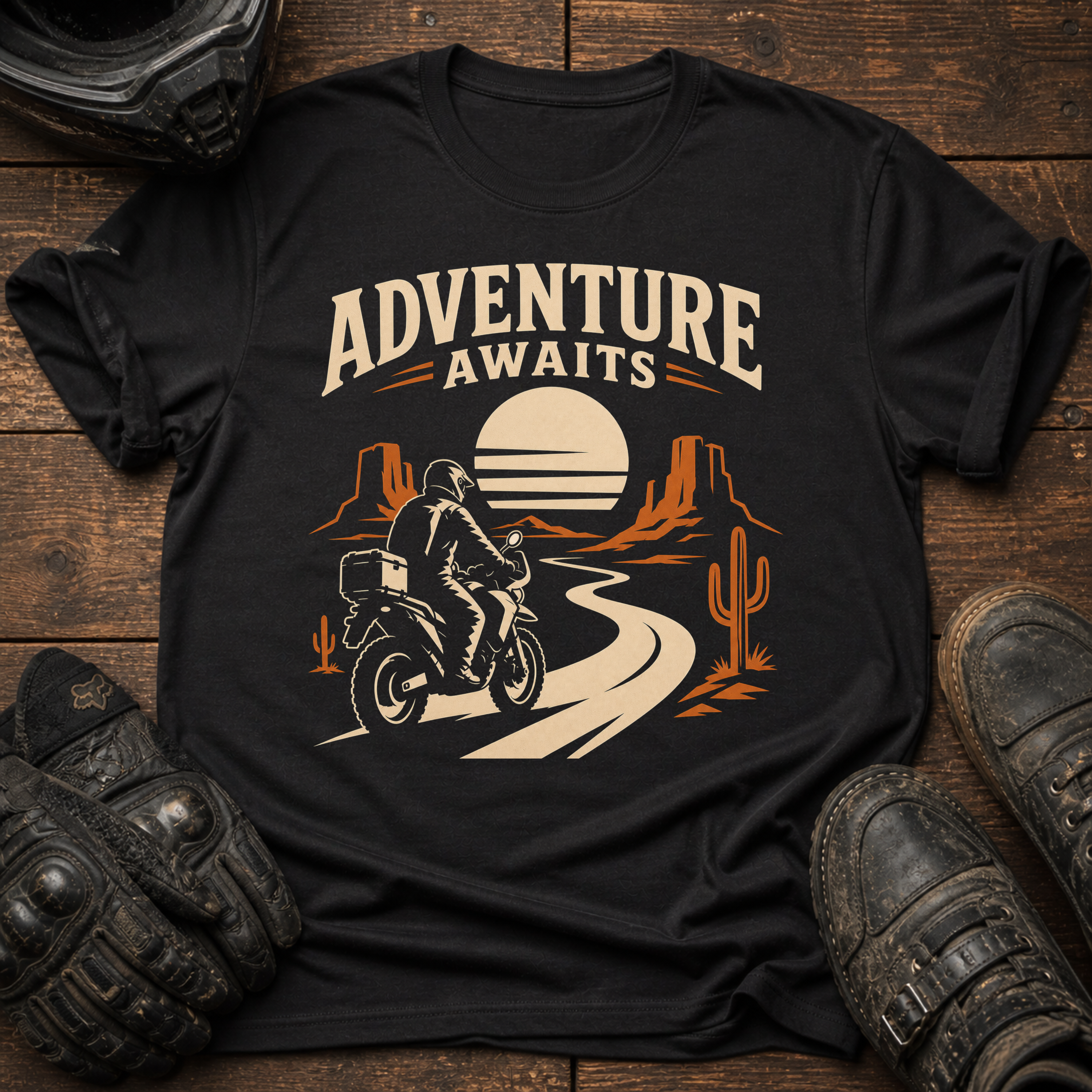Adventure Awaits, Desert T-Shirt