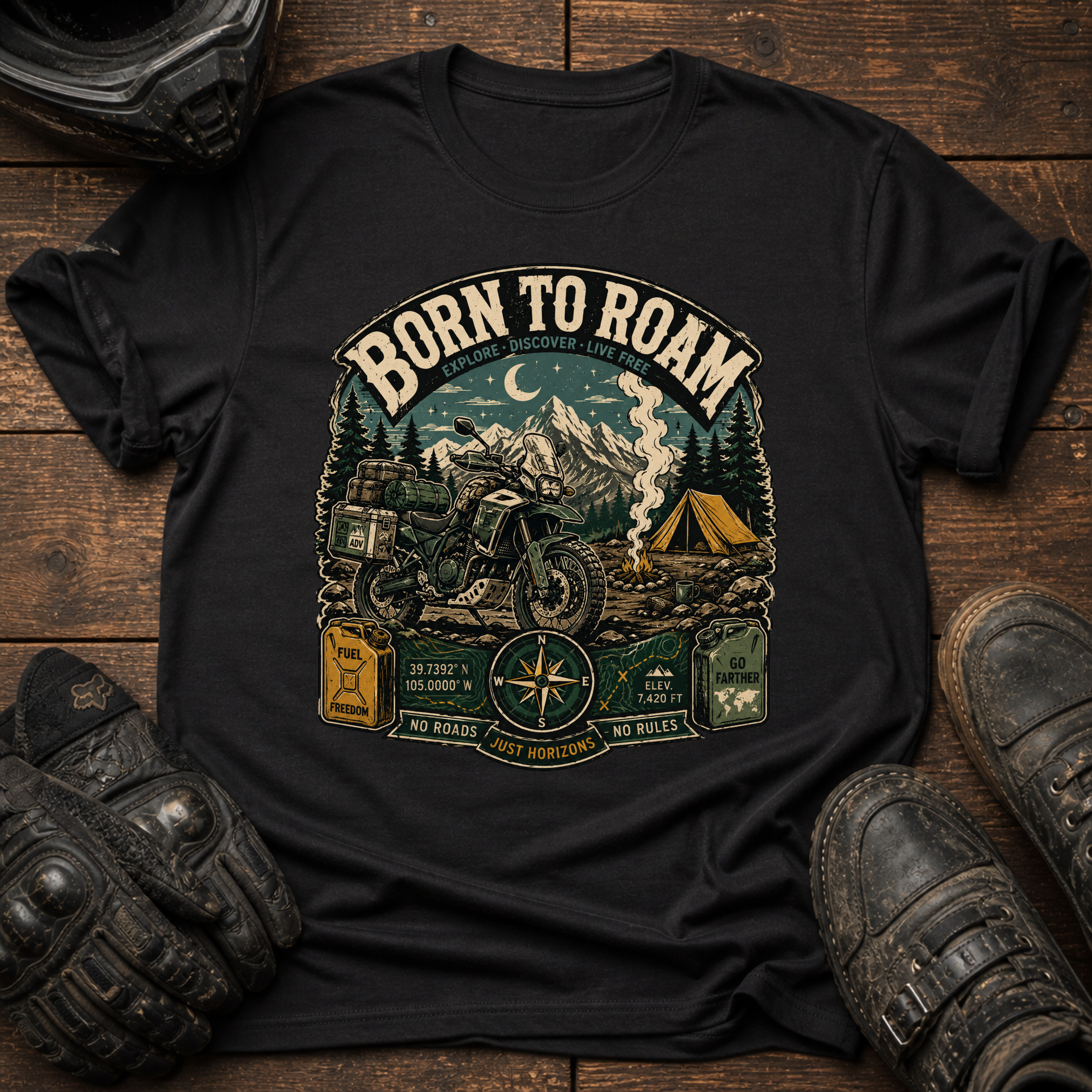 Born To Explore T-Shirt