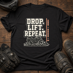 Drop. Lift. Repeat Bold T-Shirt