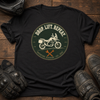 Drop. Lift. Repeat Vintage Badge T-Shirt
