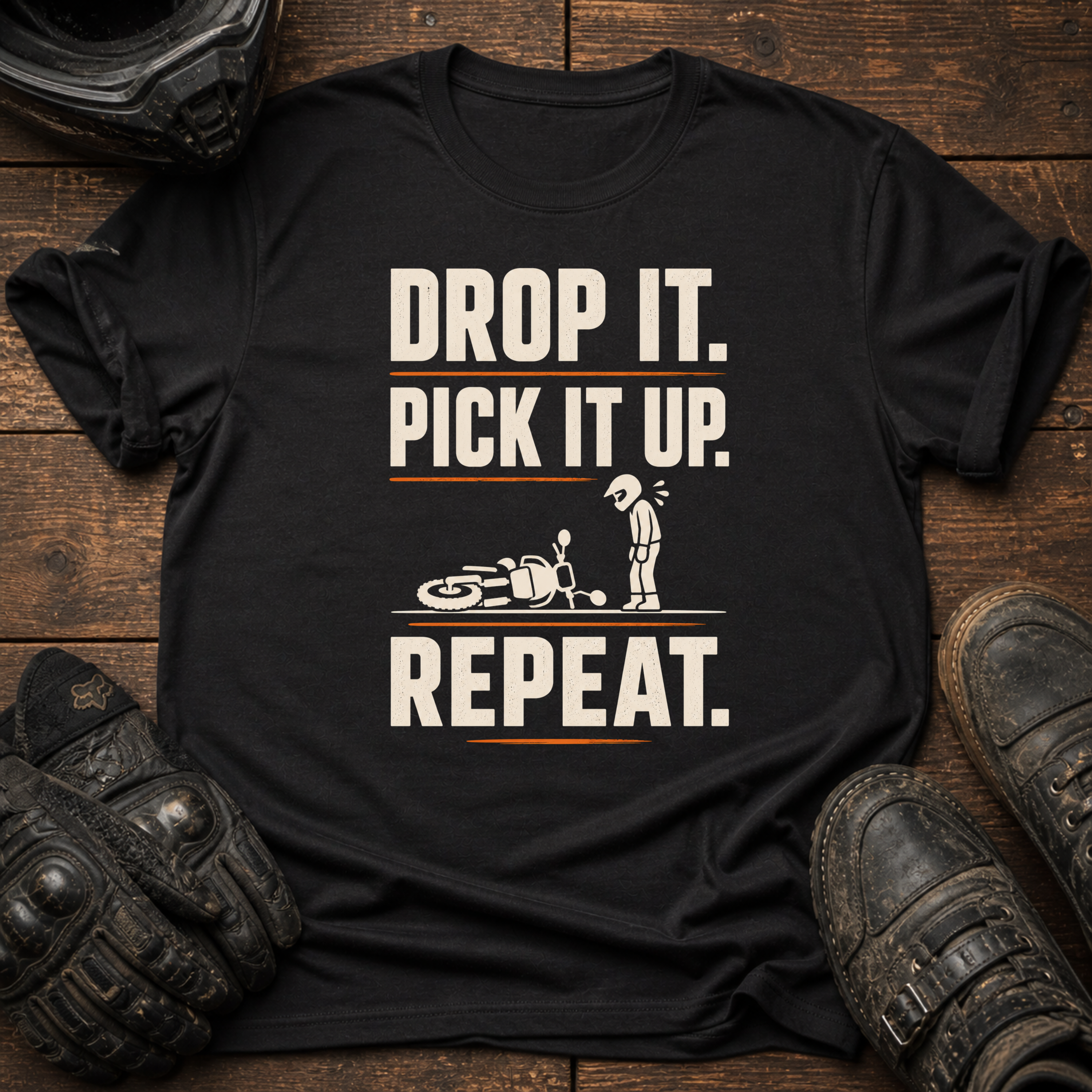 Drop It. Pick It Up. Repeat. T-Shirt