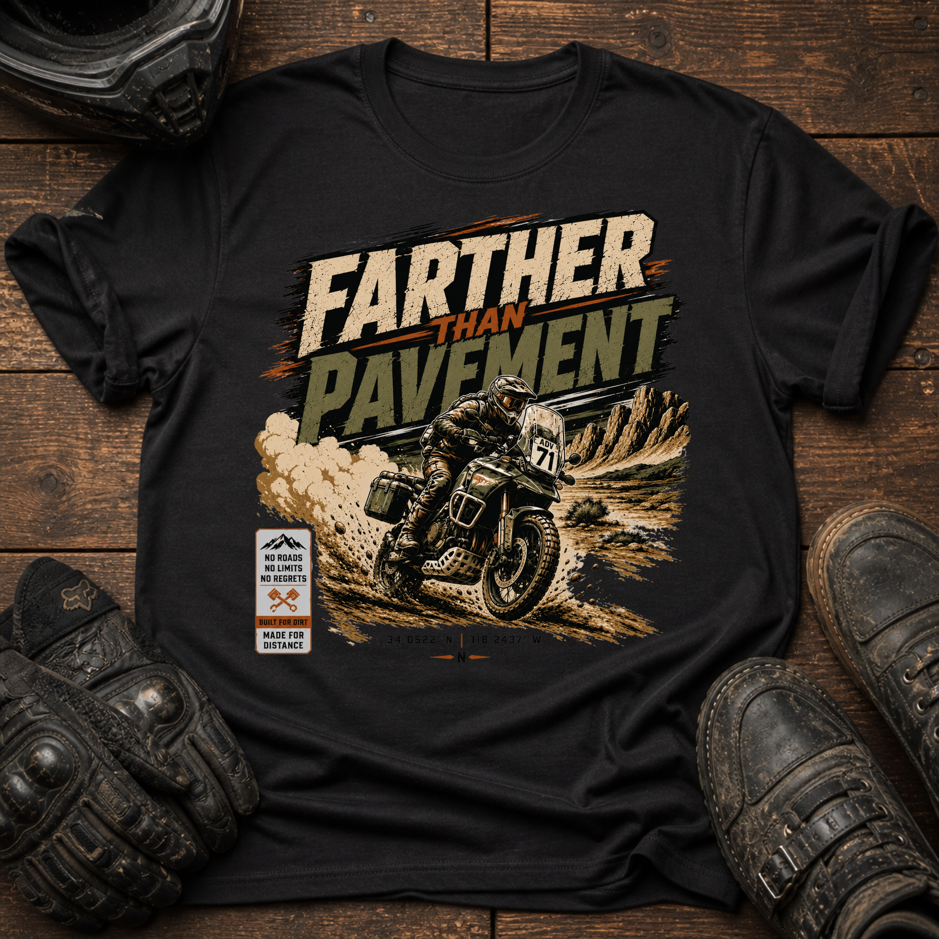 Farther Than Pavement Rally T-Shirt
