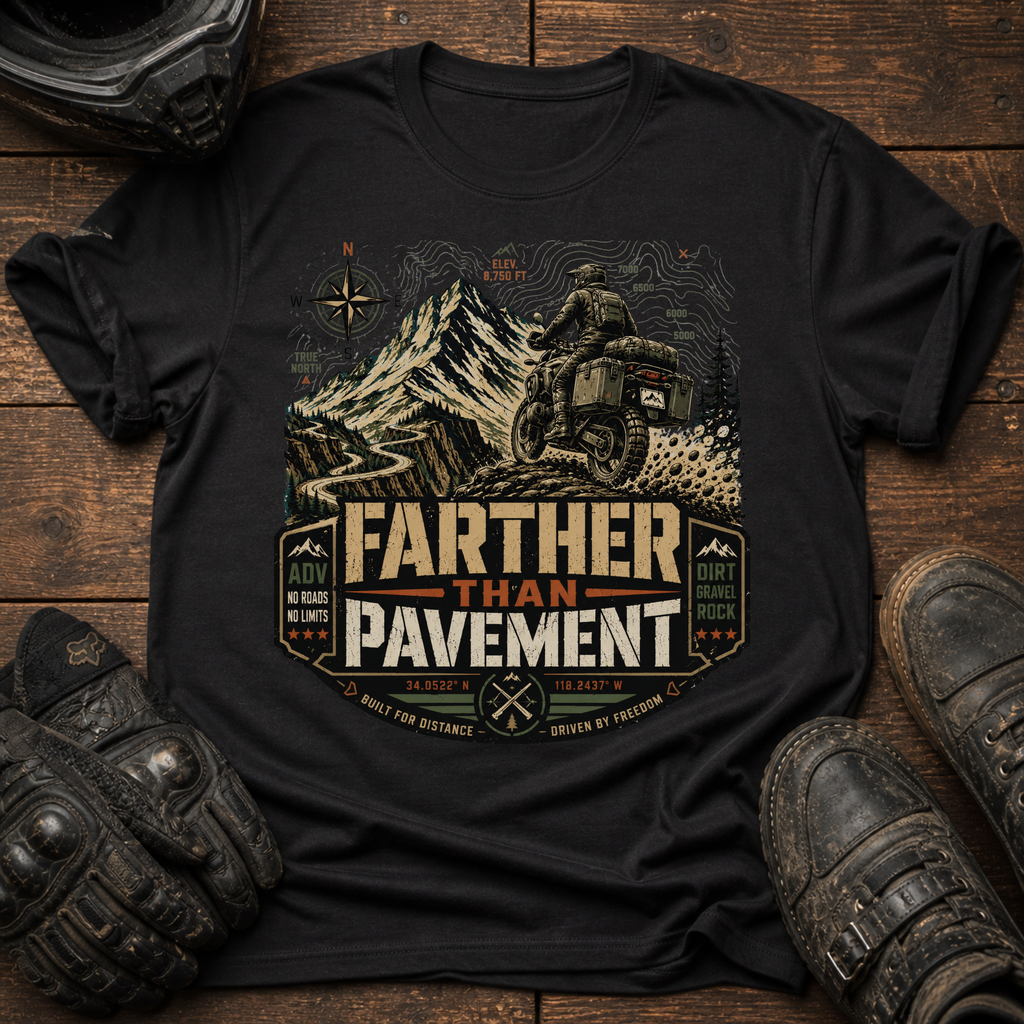 Farther Than Pavement T-Shirt