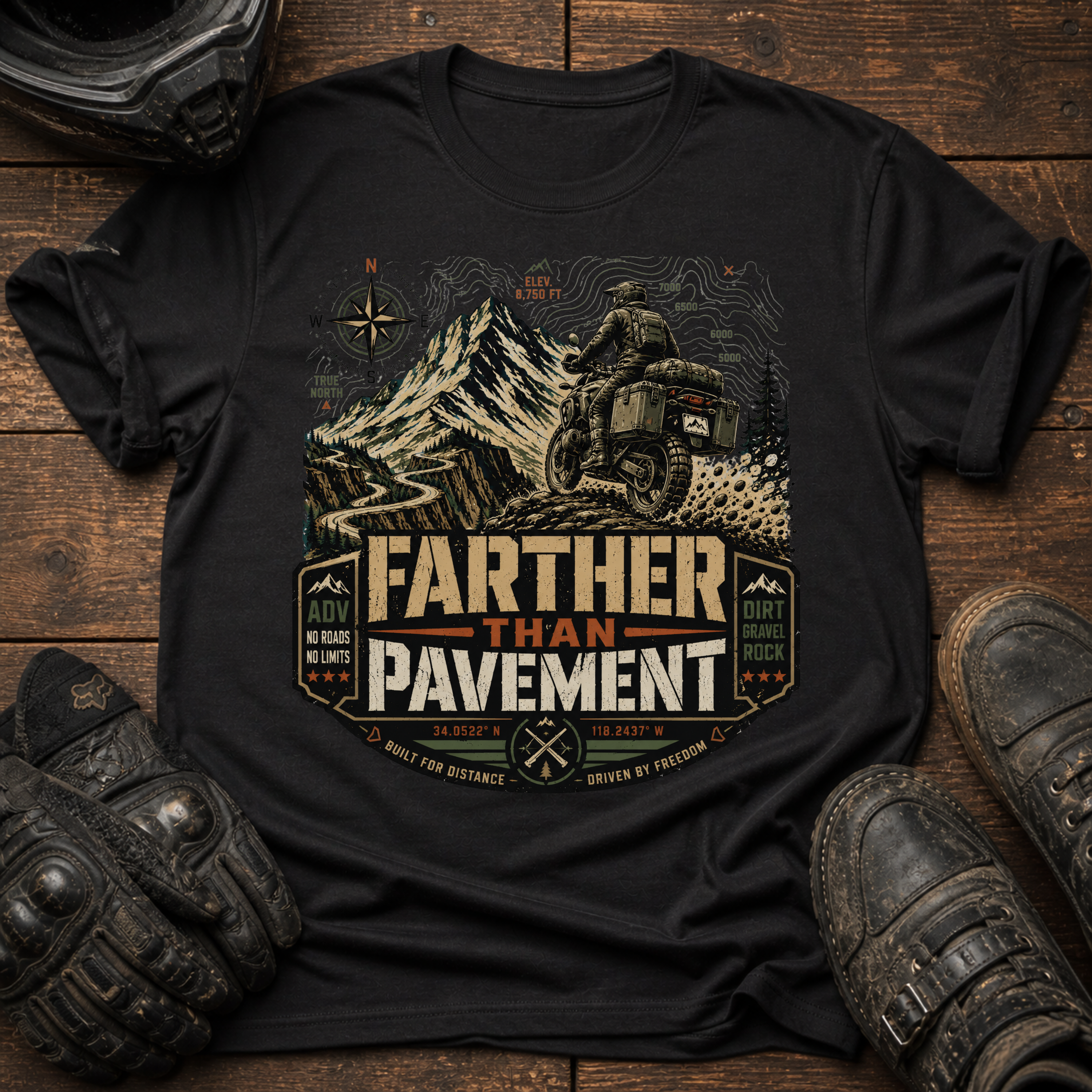 Farther Than Pavement T-Shirt