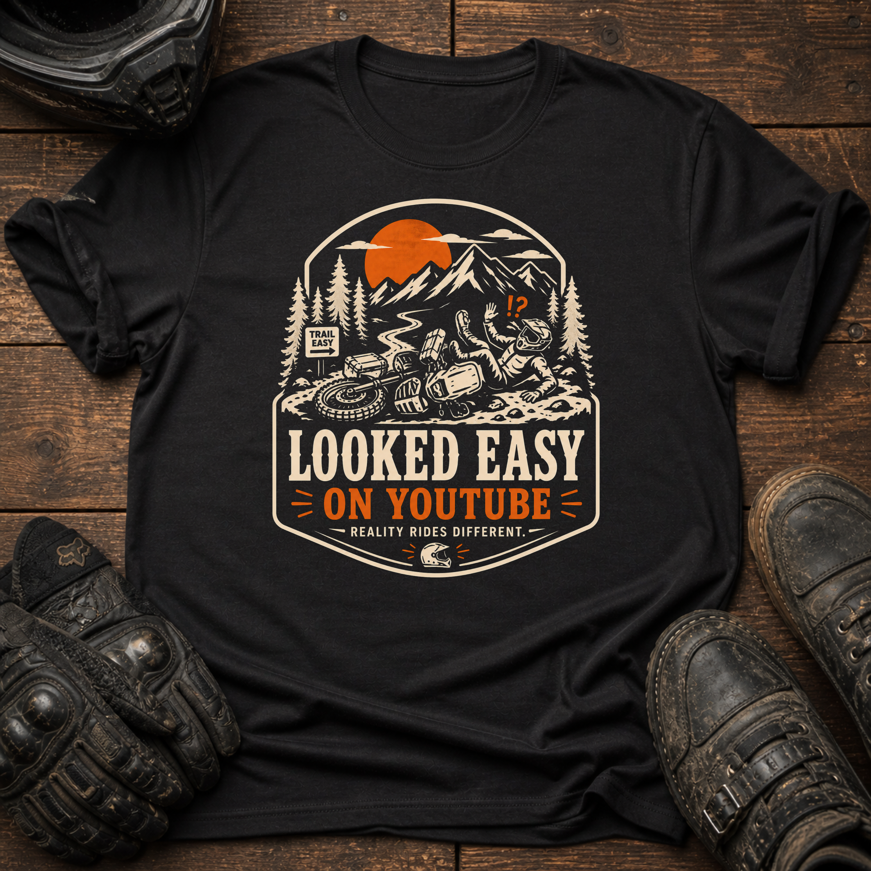 Looked Easy On Youtube T-Shirt