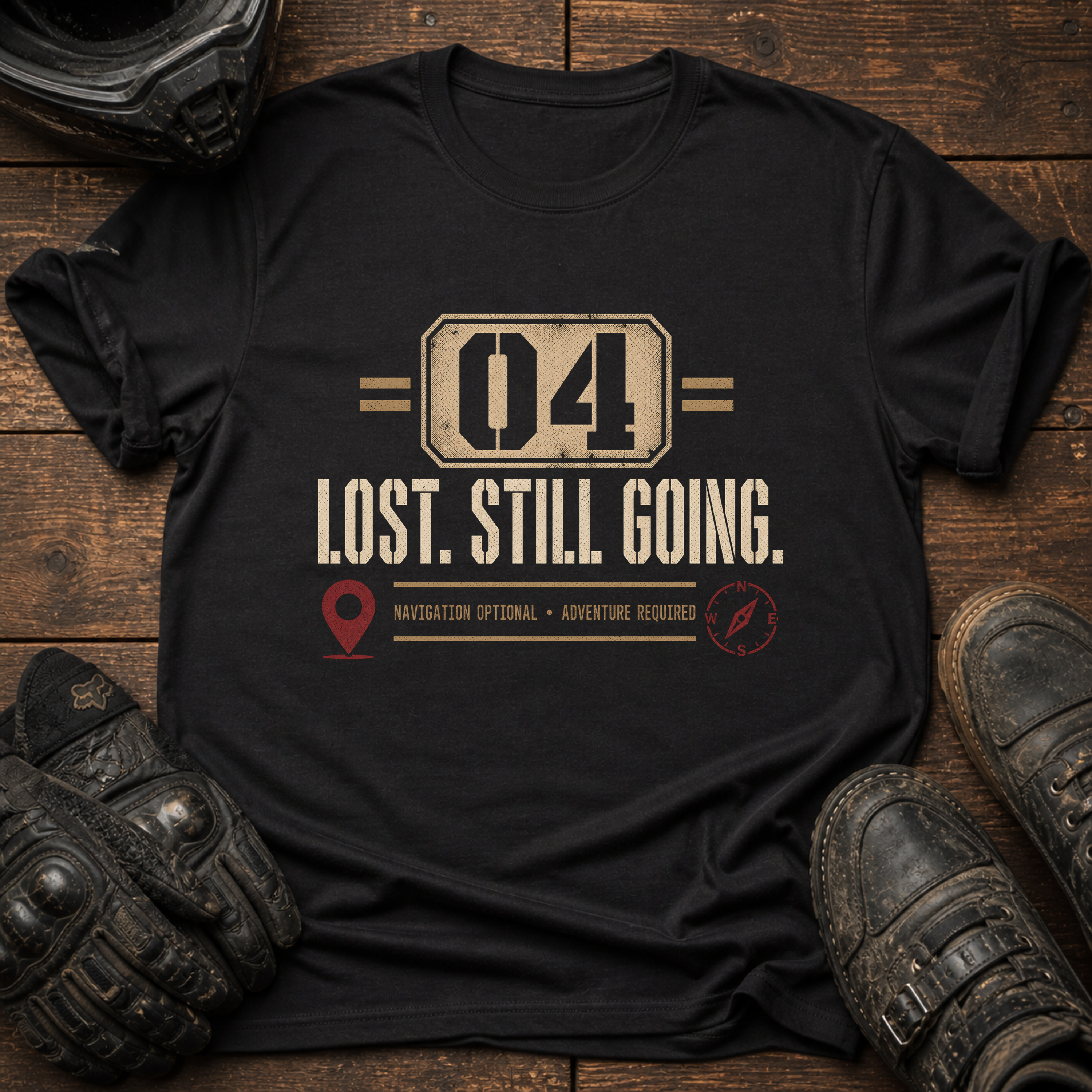 Lost. Still Going Rally T-Shirt