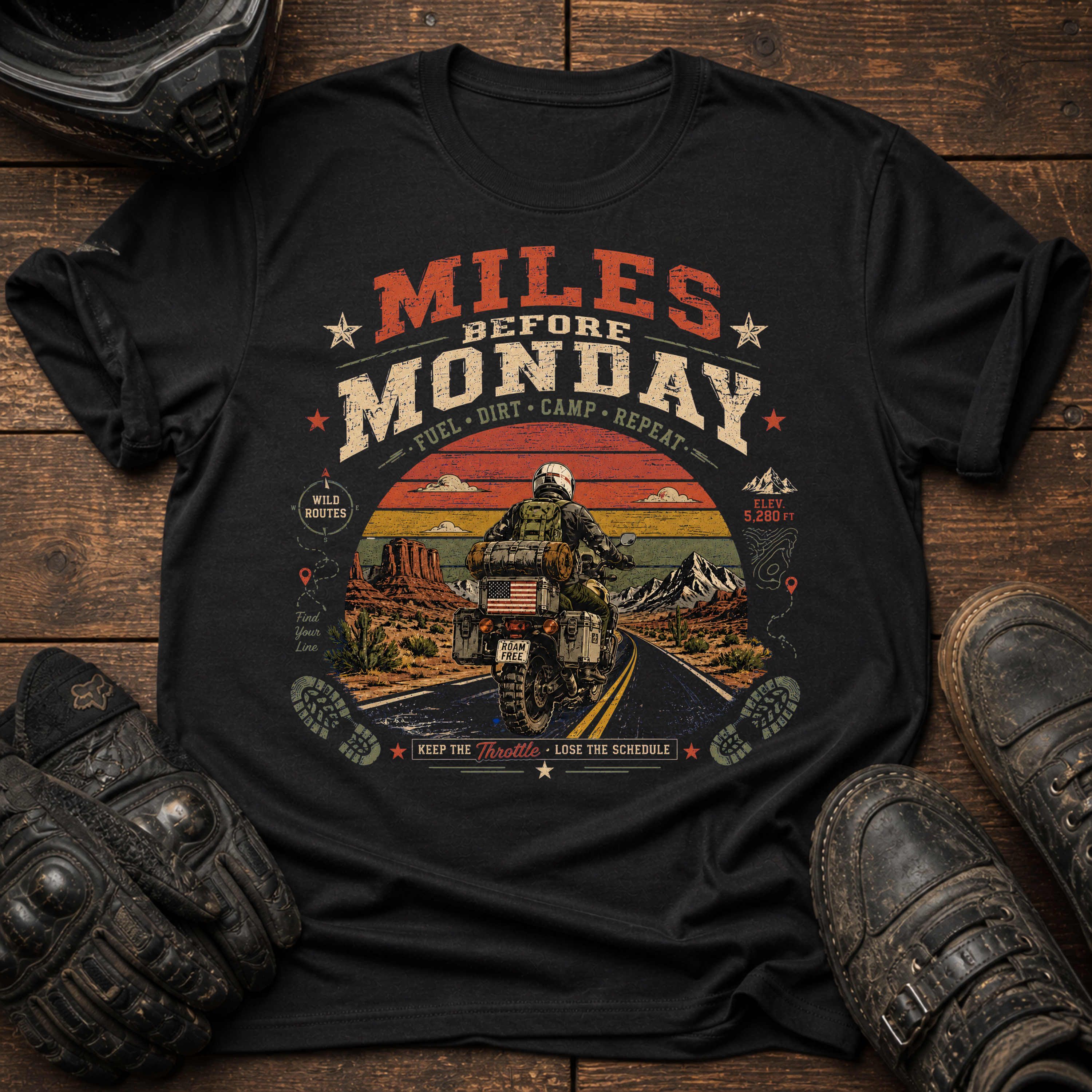 Miles Before Monday T-Shirt