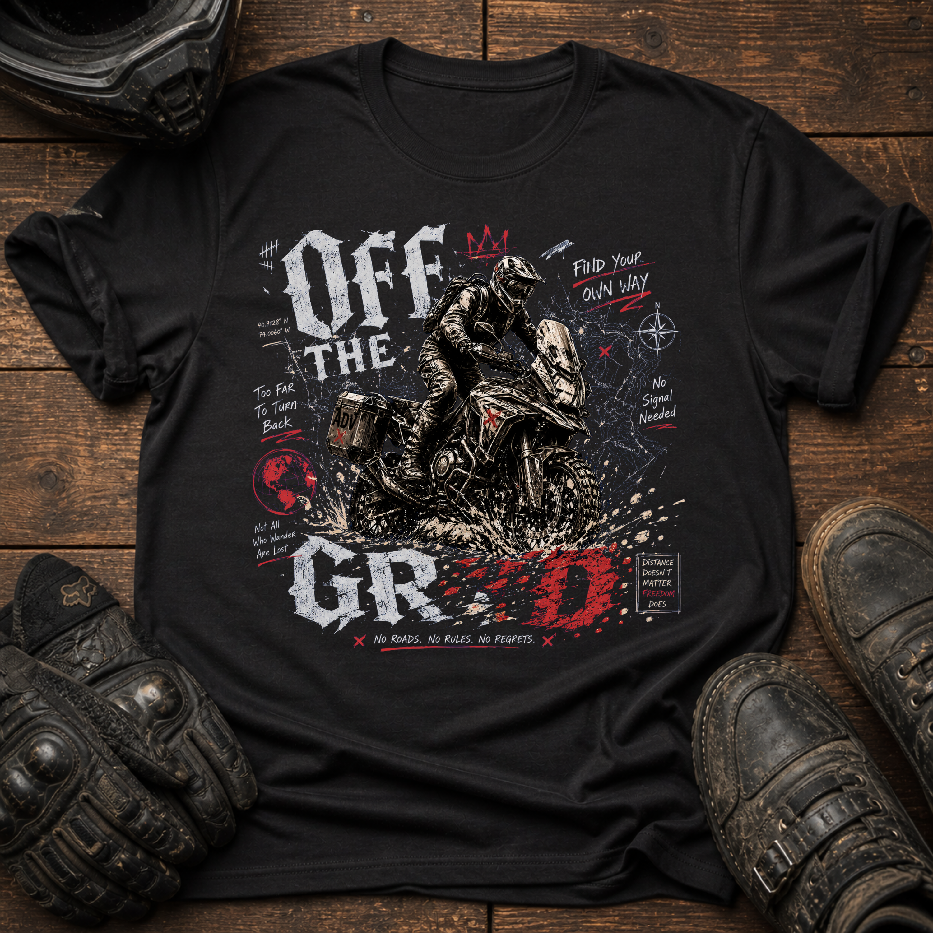 Off The Grid - Punk T-Shirt
