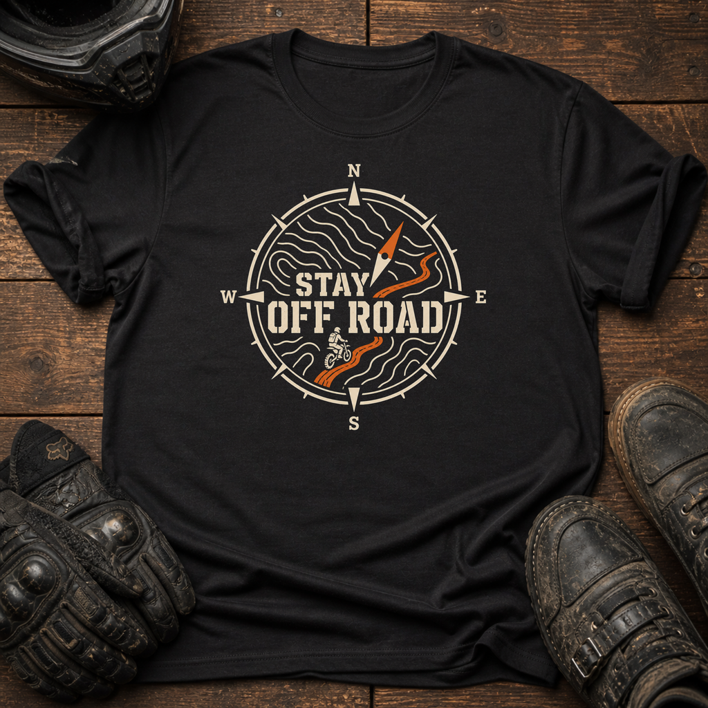 Stay Off Road Compass T-Shirt