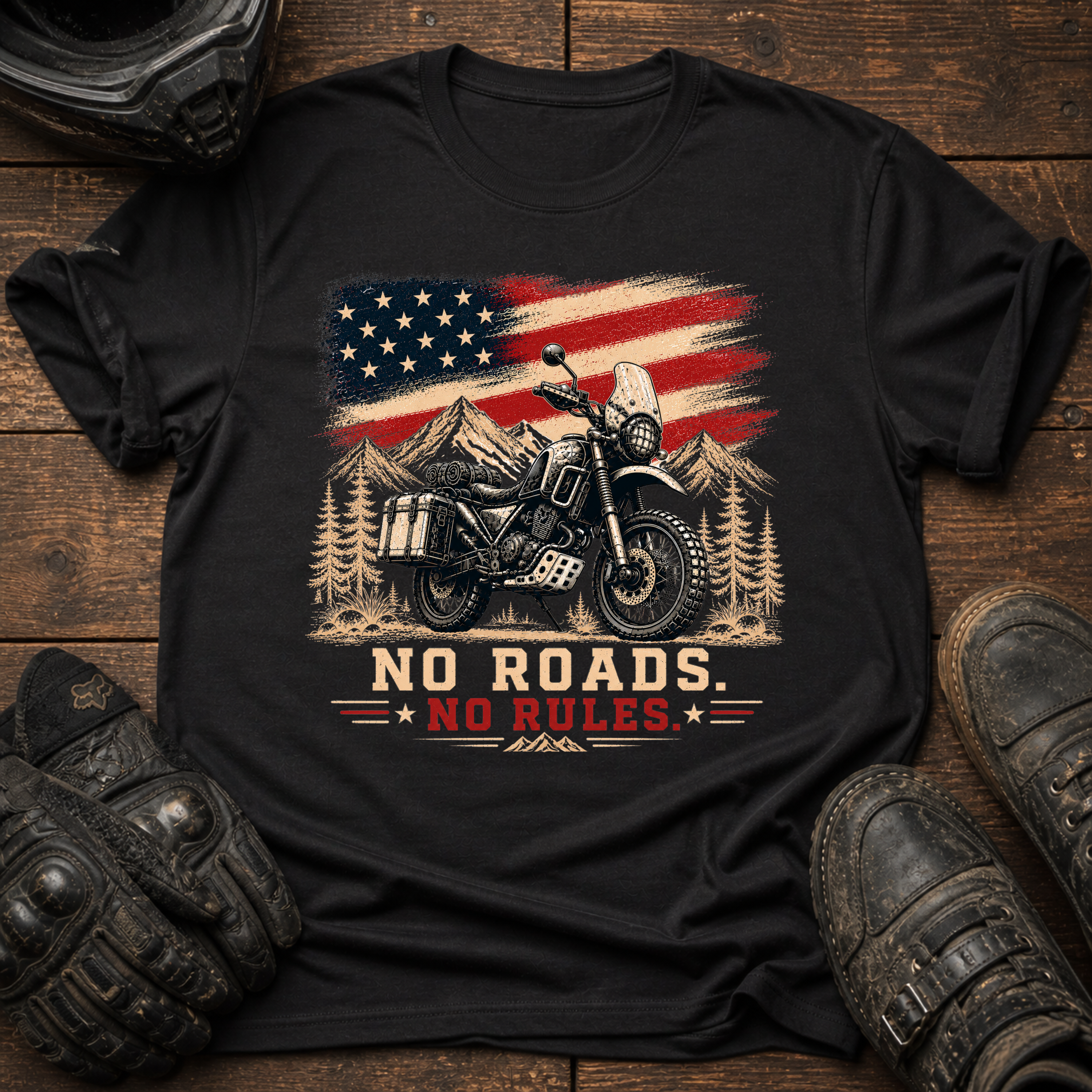 No Rules USA T-Shirt