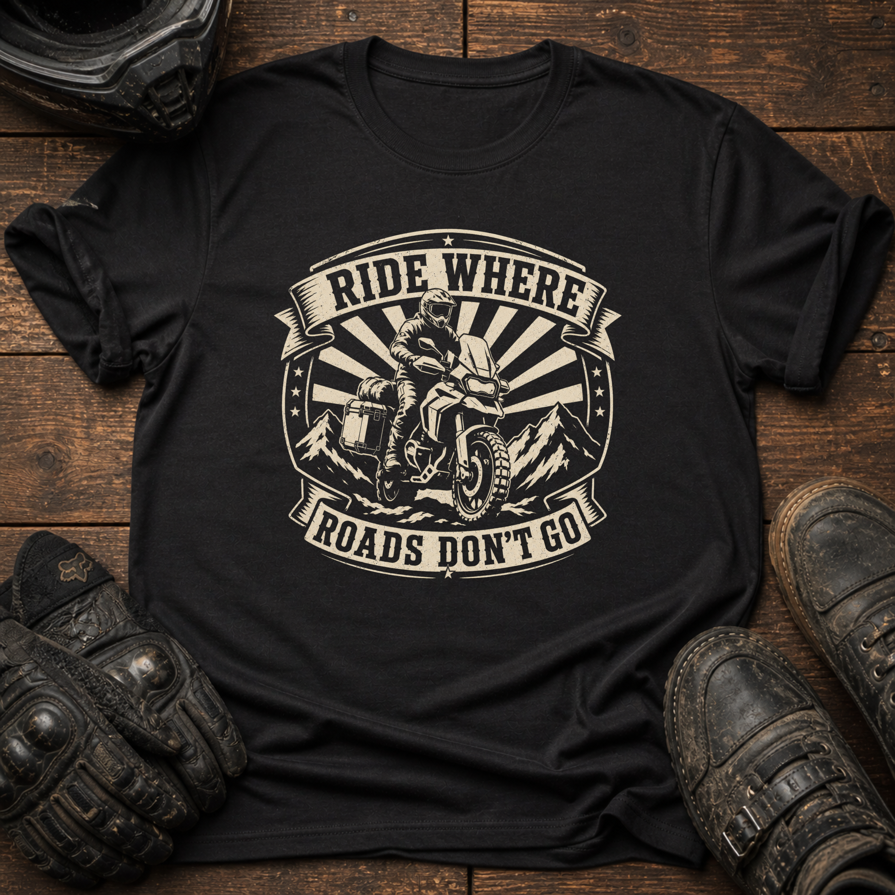 Roads Don't Go T-Shirt
