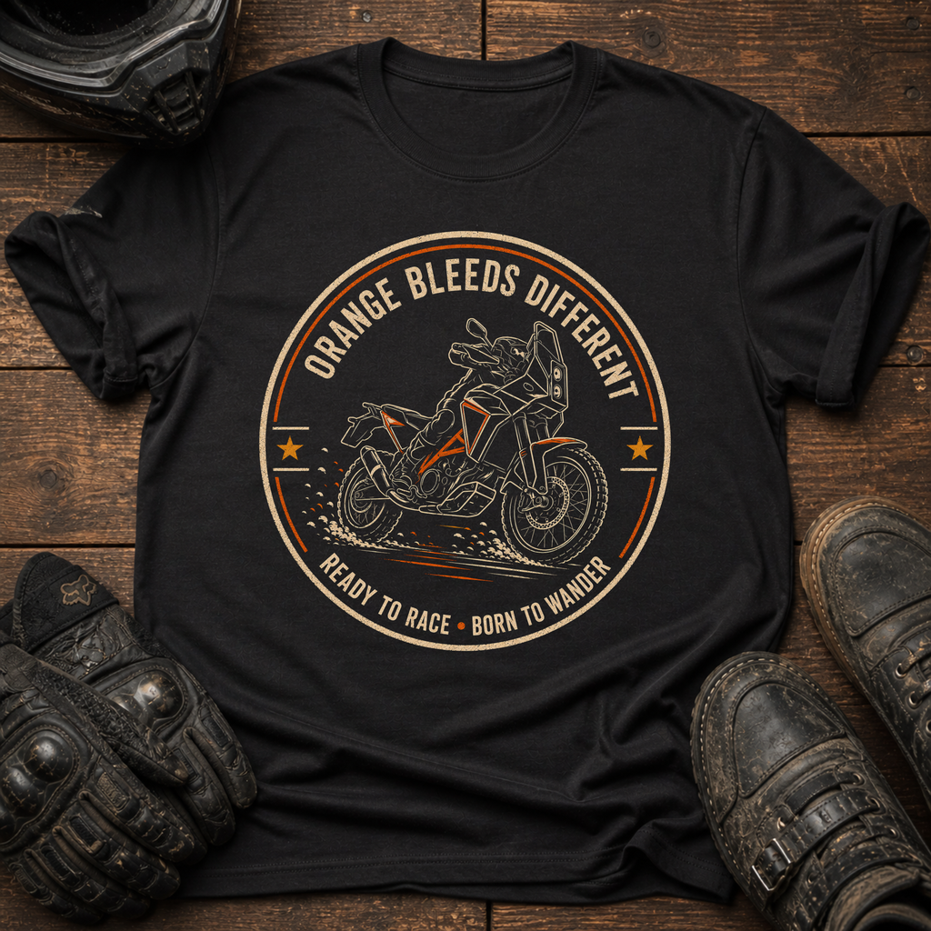 Orange Bleeds Different T-Shirt