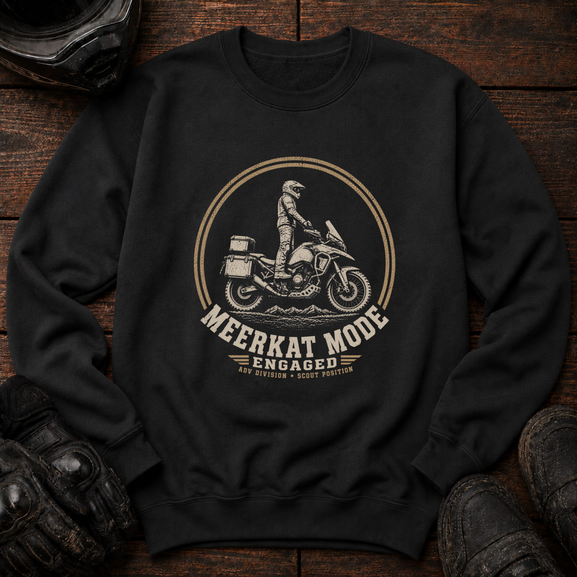 Meerkat Mode Crewneck