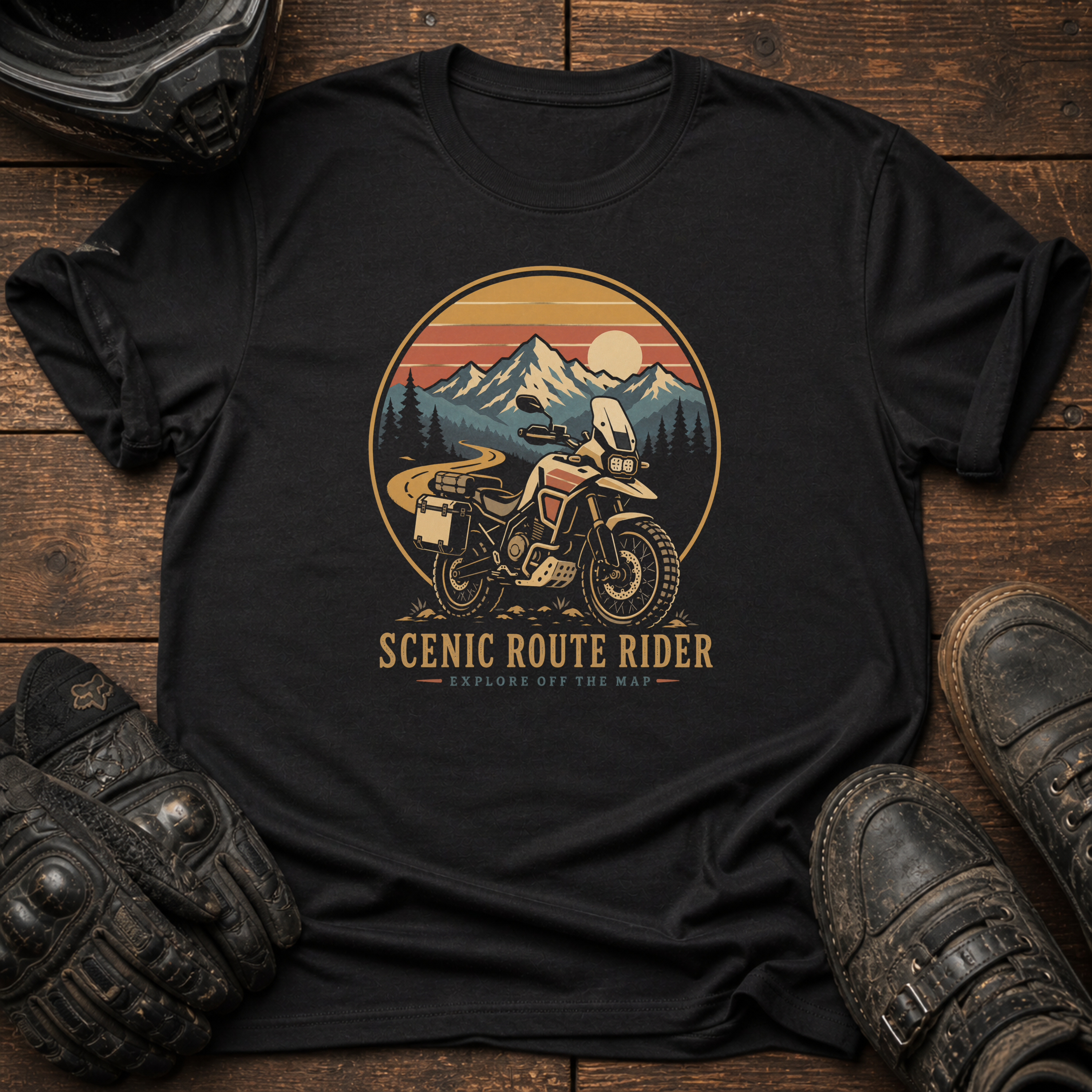 Scenic Route Rider T-Shirt