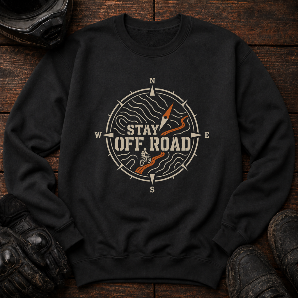 Stay Off Road Crewneck
