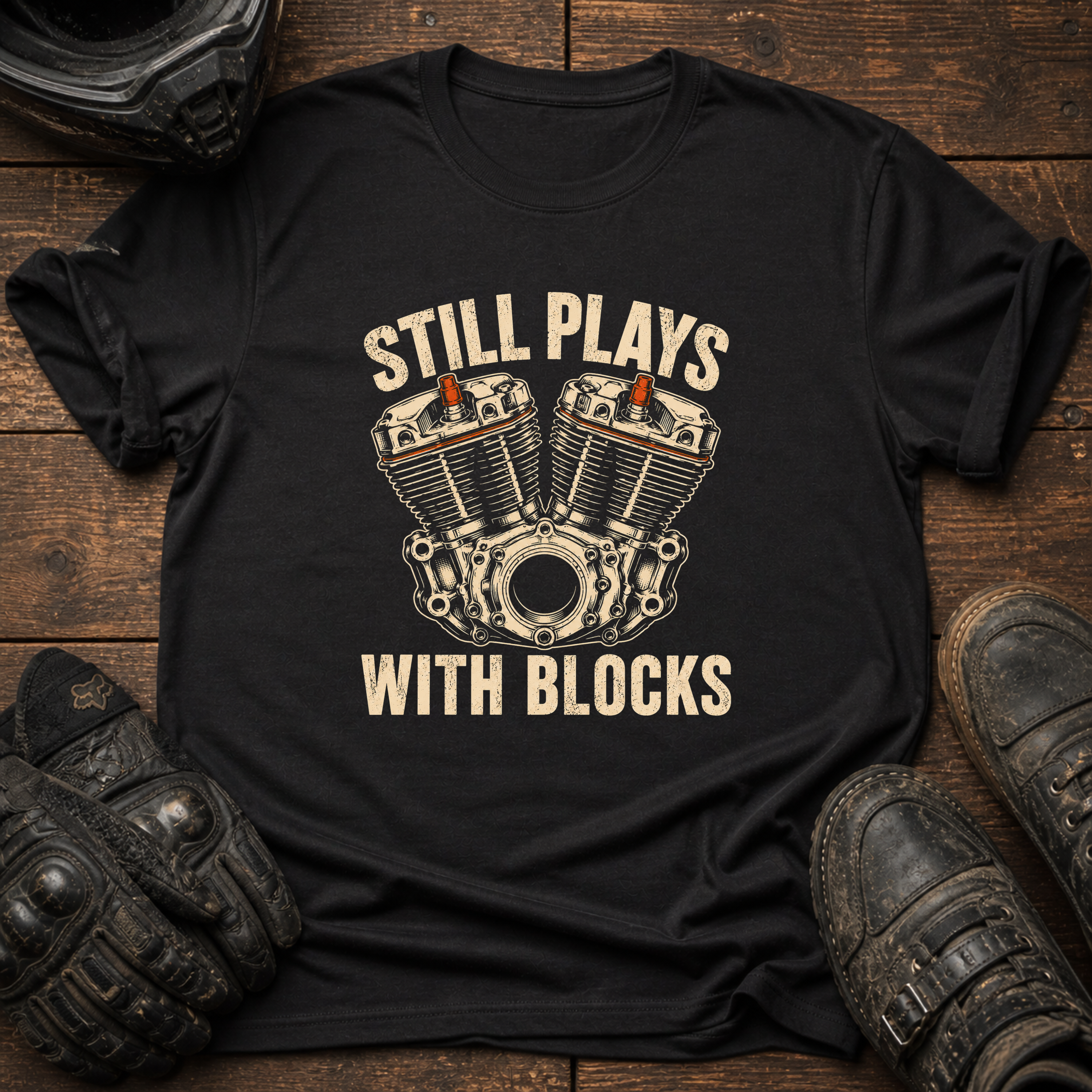 Plays With Blocks T-Shirt
