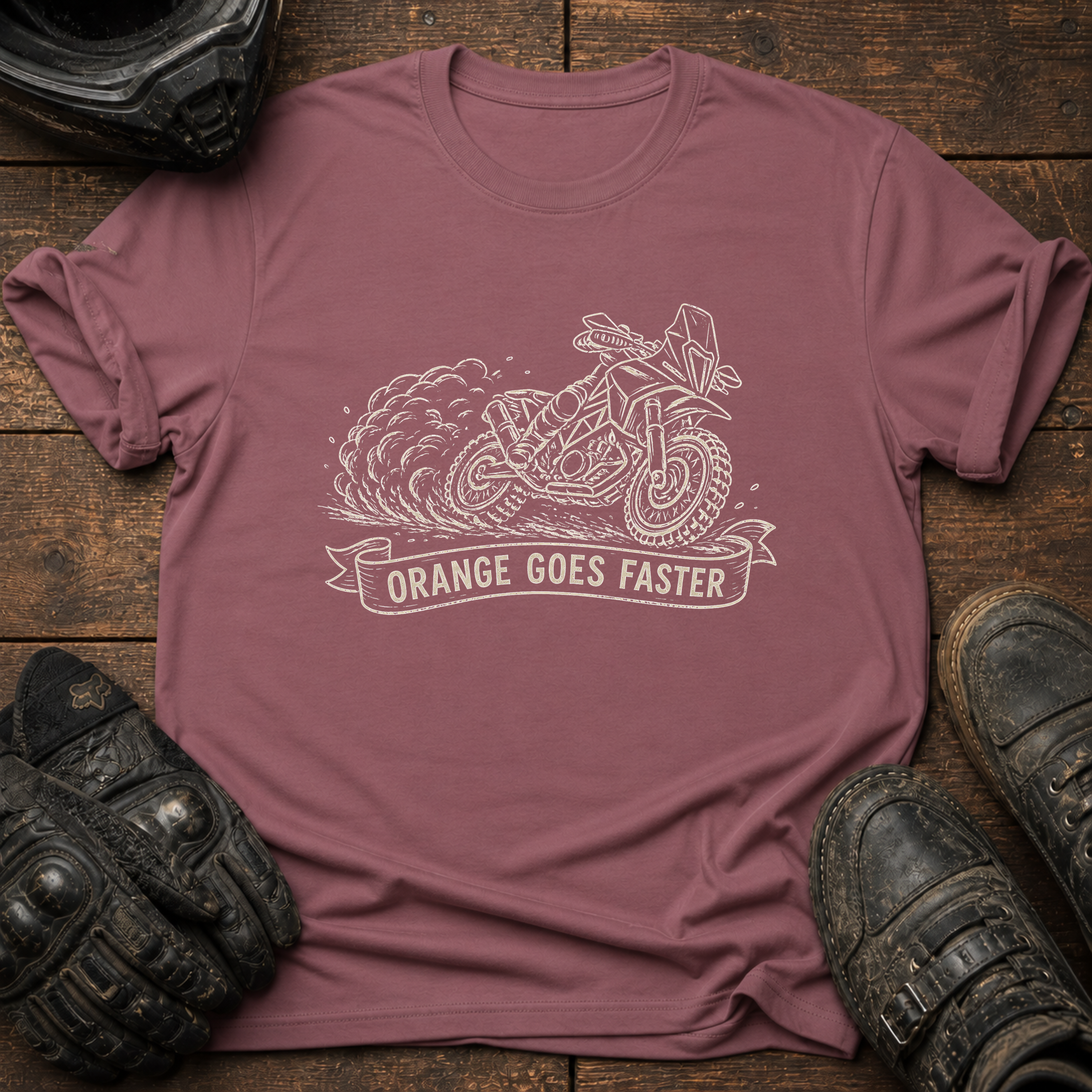 Orange Goes Faster T-Shirt