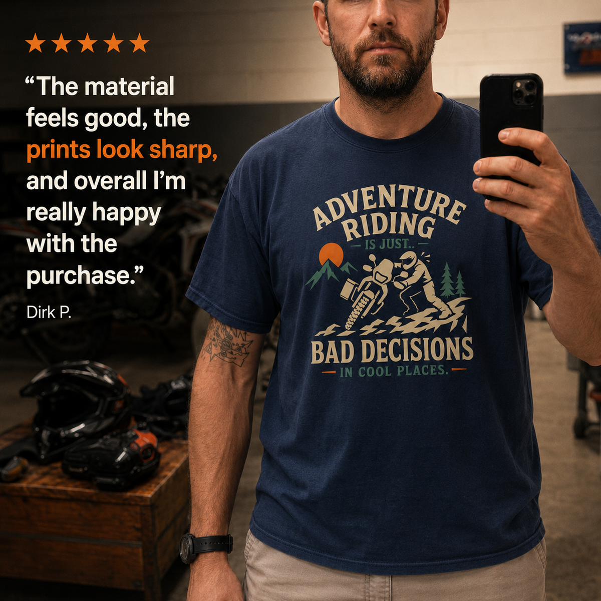 Bad Decisions, Cool Places T-Shirt