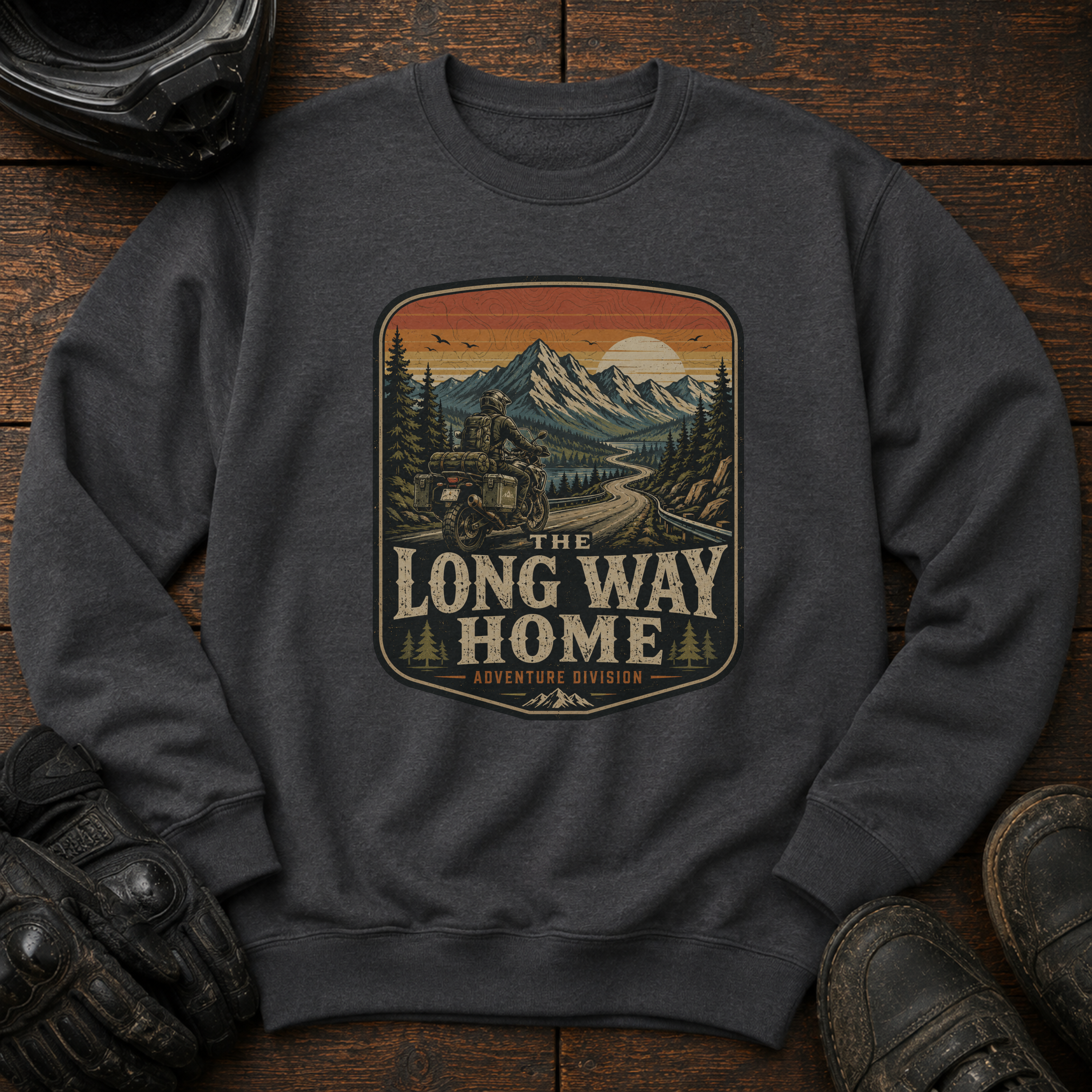 Long Way Home Crewneck