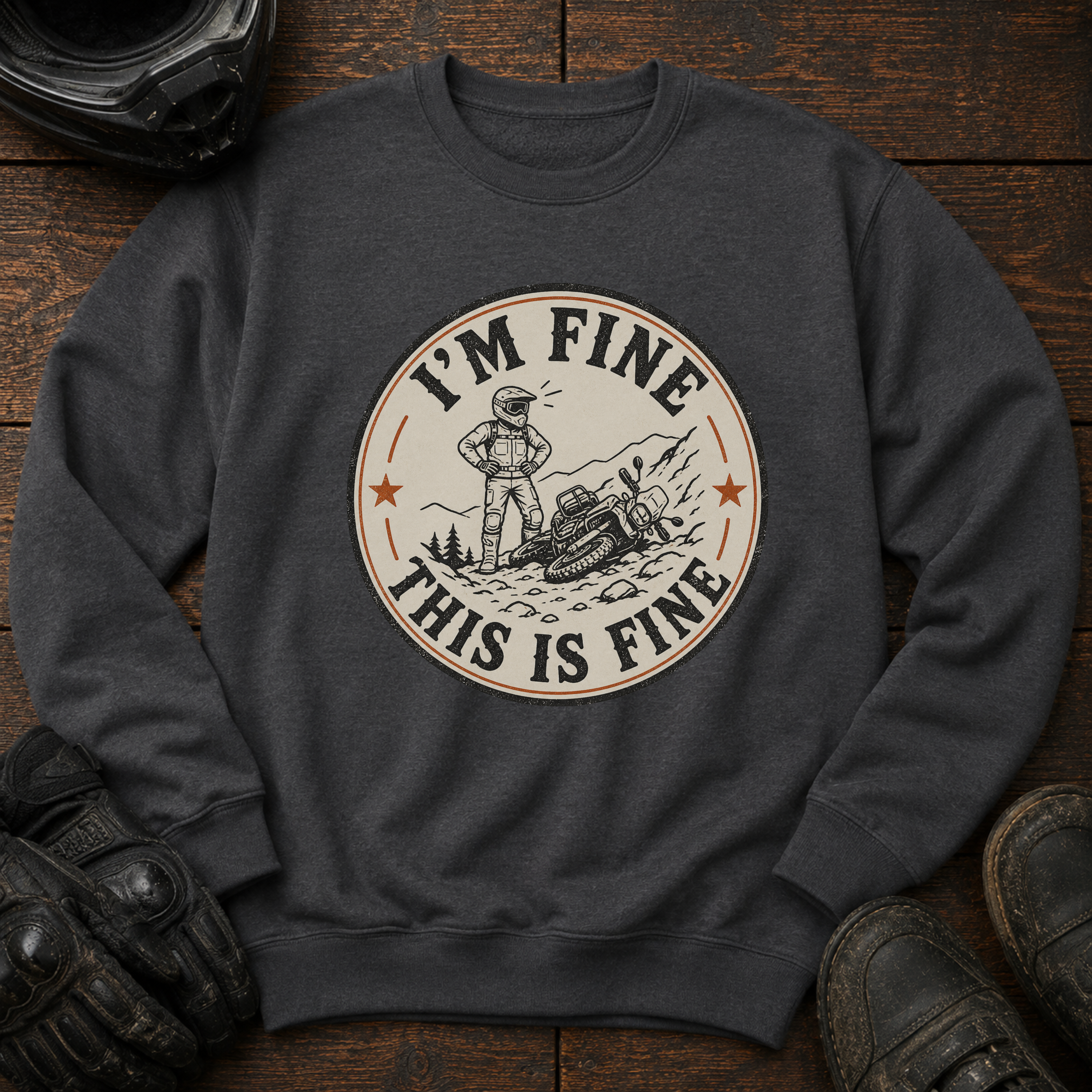 I'm Fine Crewneck