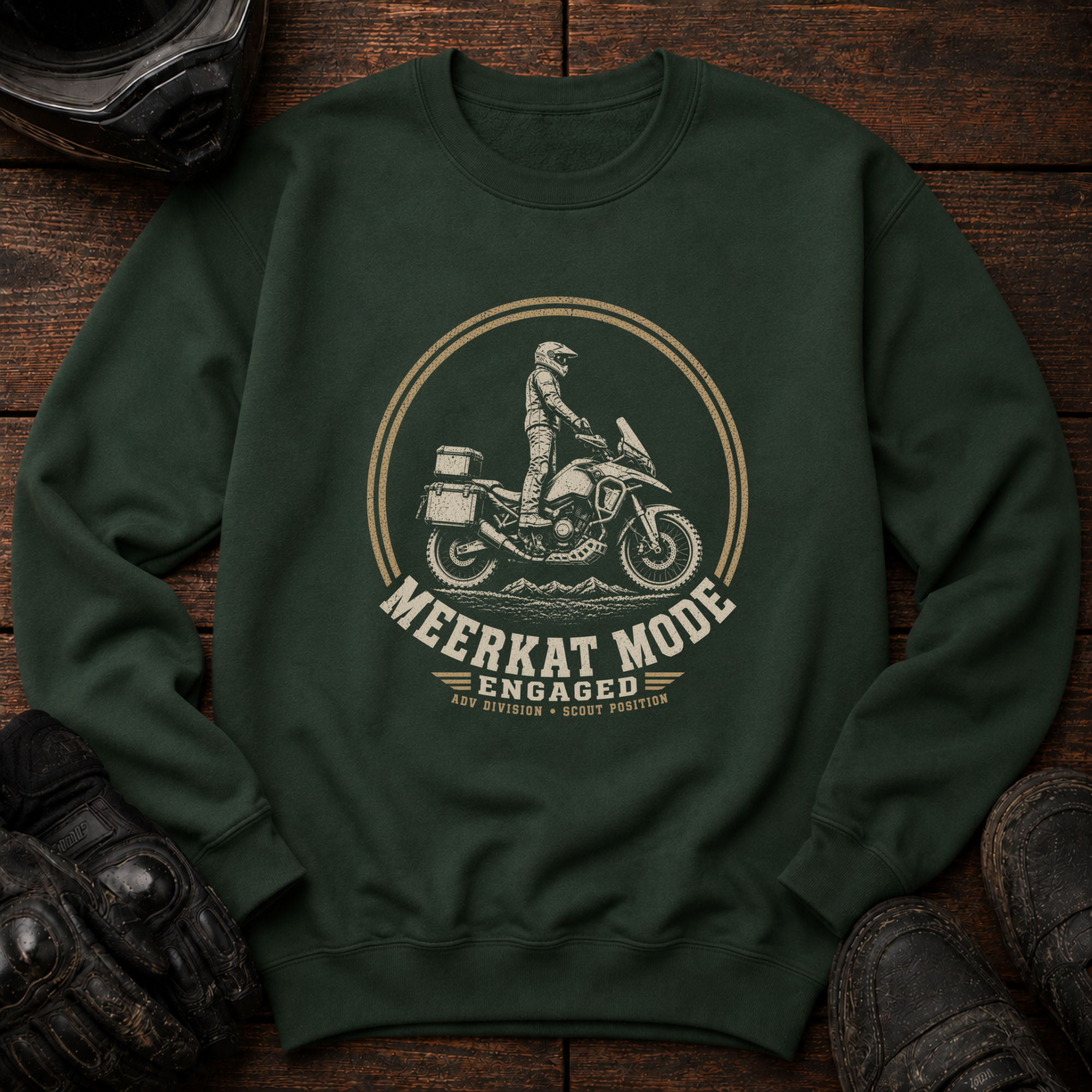 Meerkat Mode Crewneck
