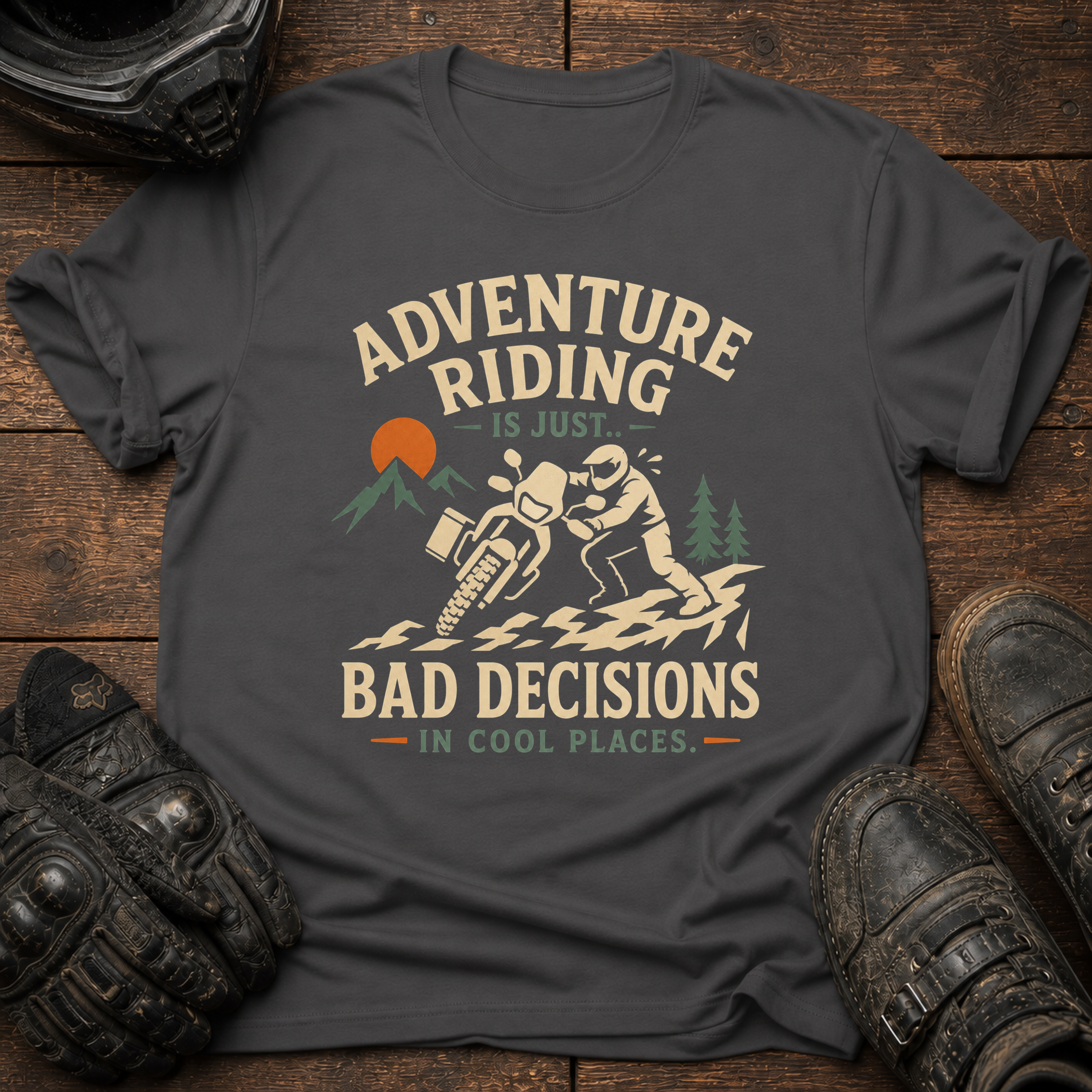 Bad Decisions, Cool Places T-Shirt
