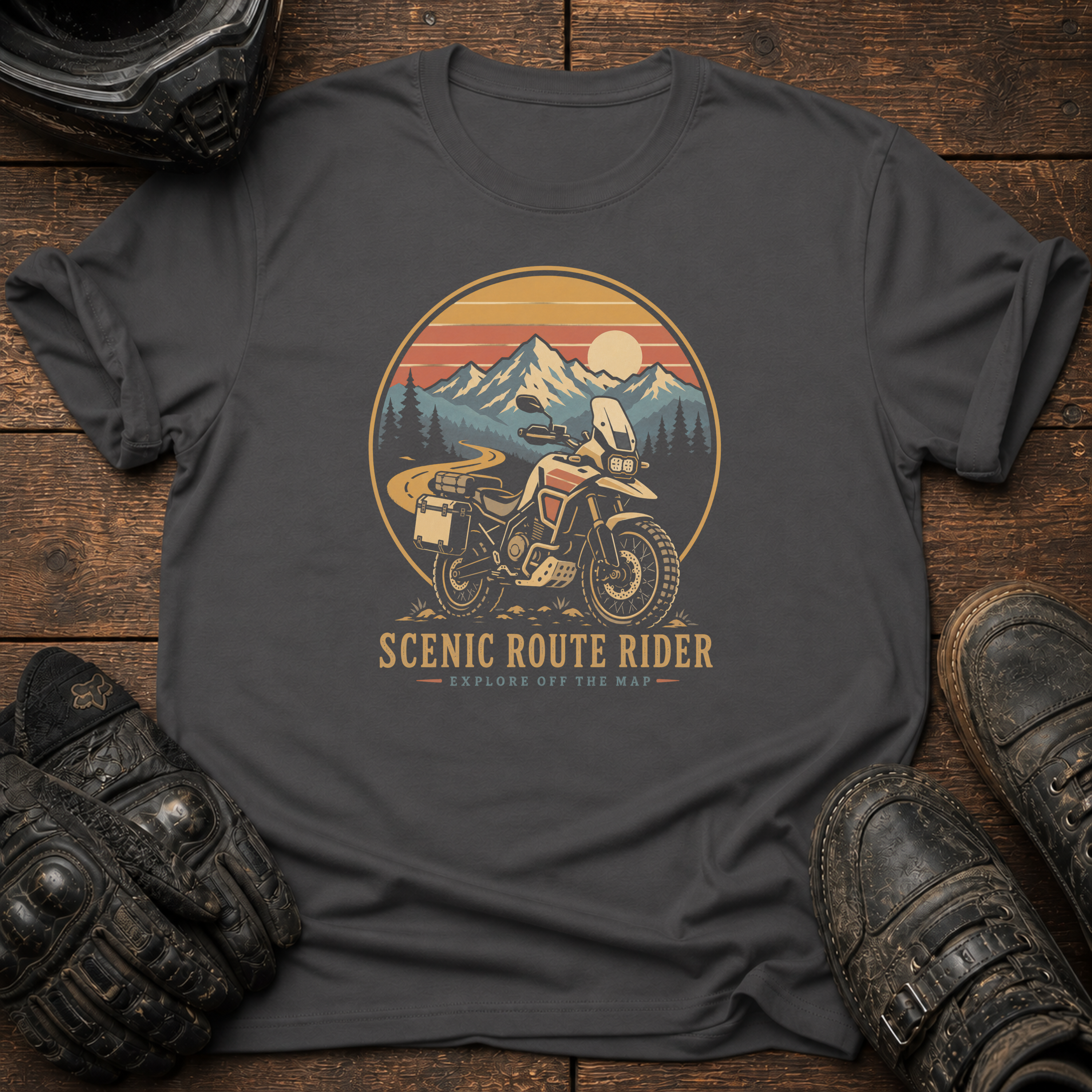 Scenic Route Rider T-Shirt