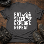 Eat Sleep Explore T-Shirt