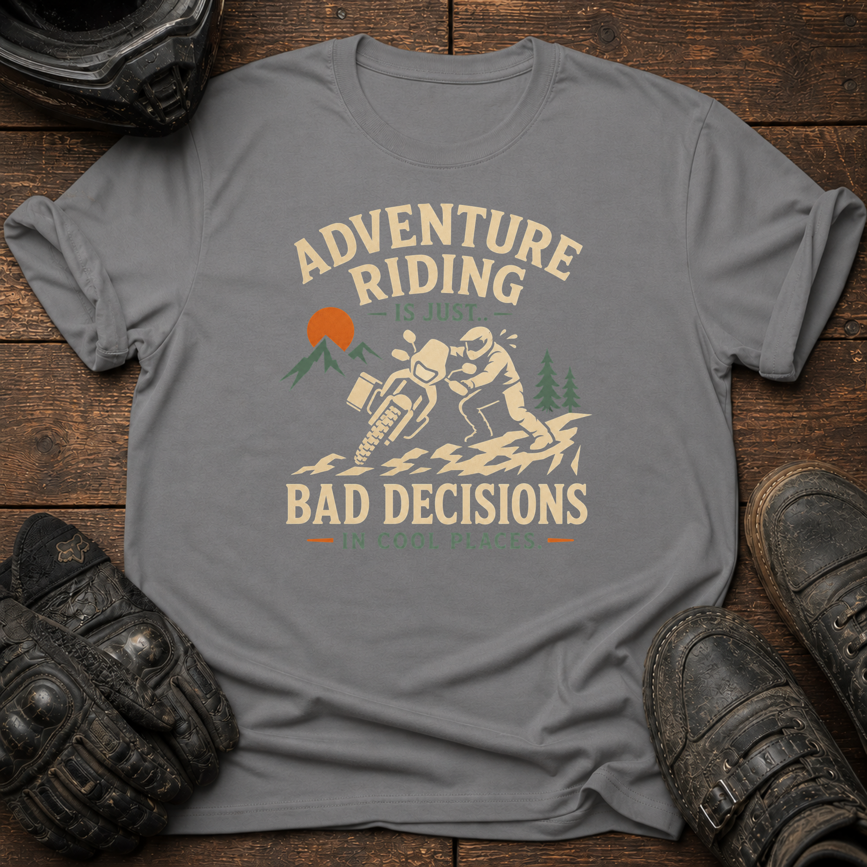Bad Decisions, Cool Places T-Shirt