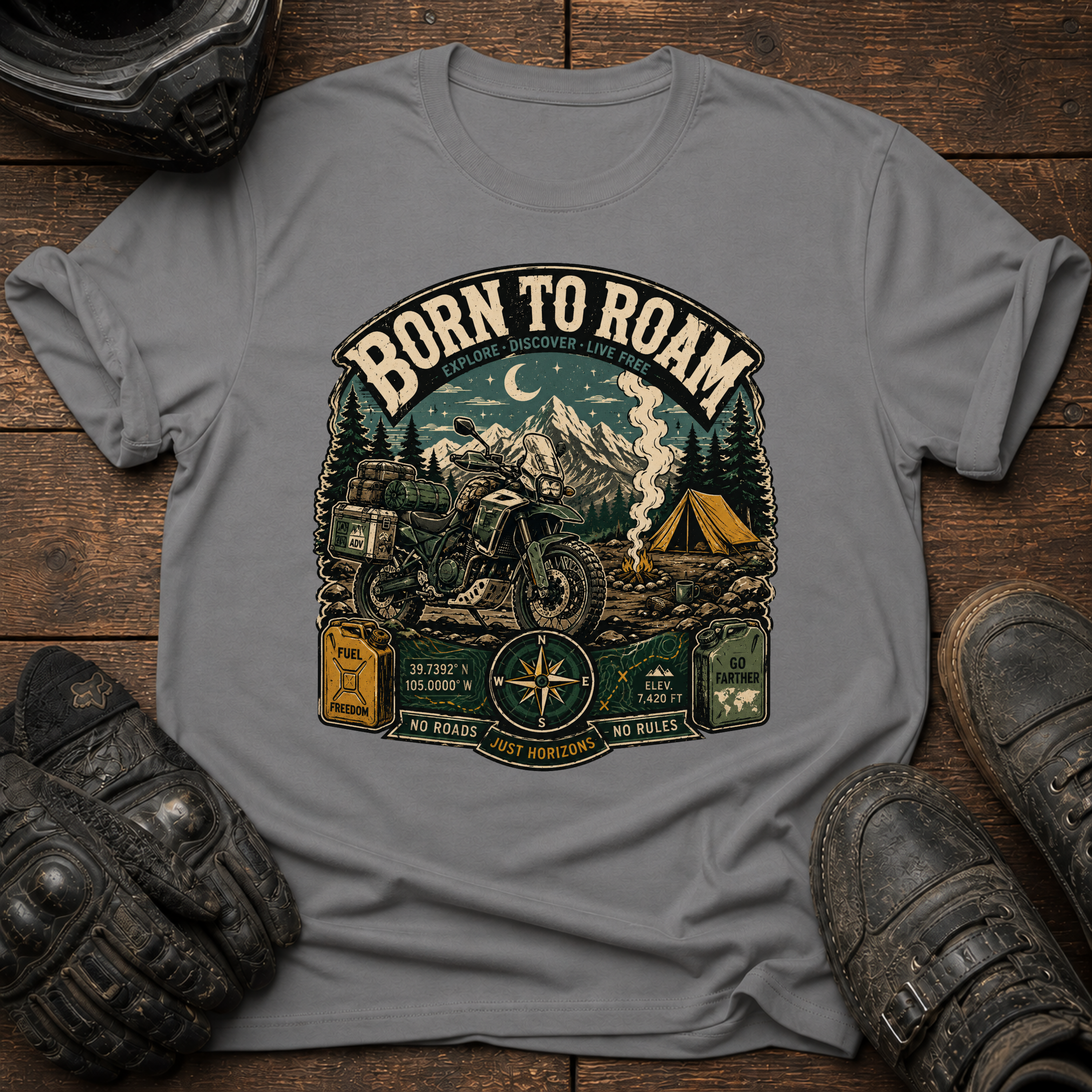 Born To Explore T-Shirt
