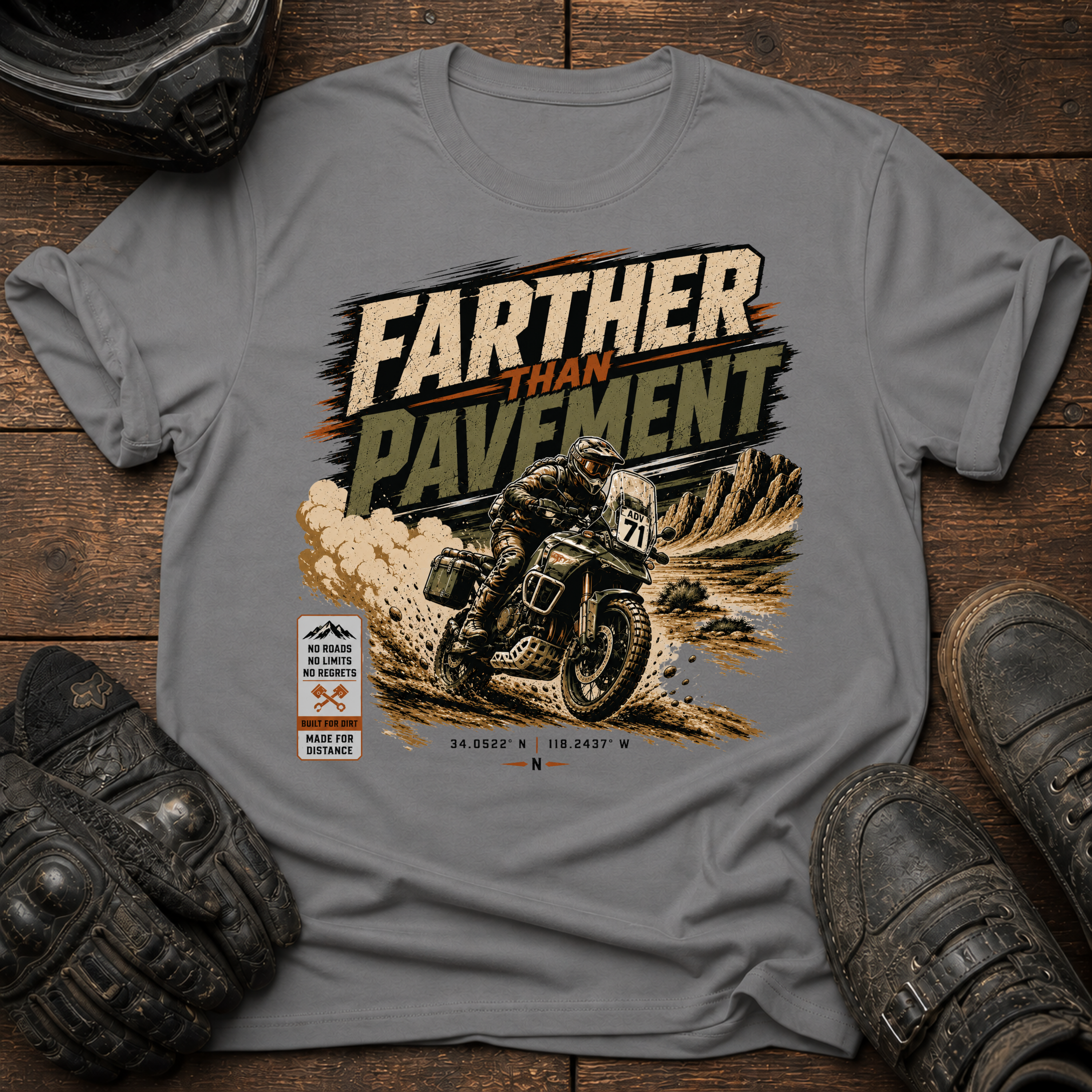 Farther Than Pavement Rally T-Shirt