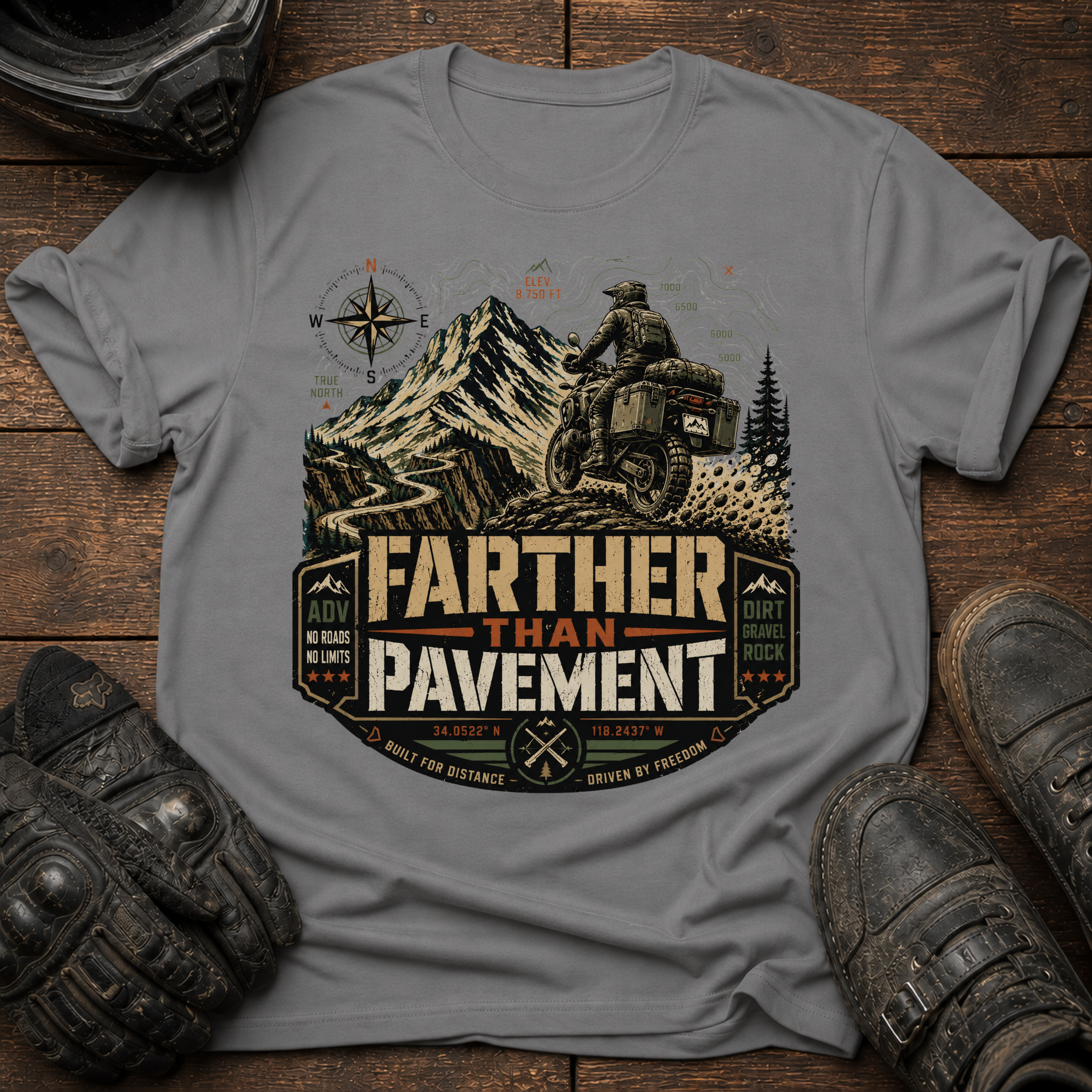 Farther Than Pavement T-Shirt